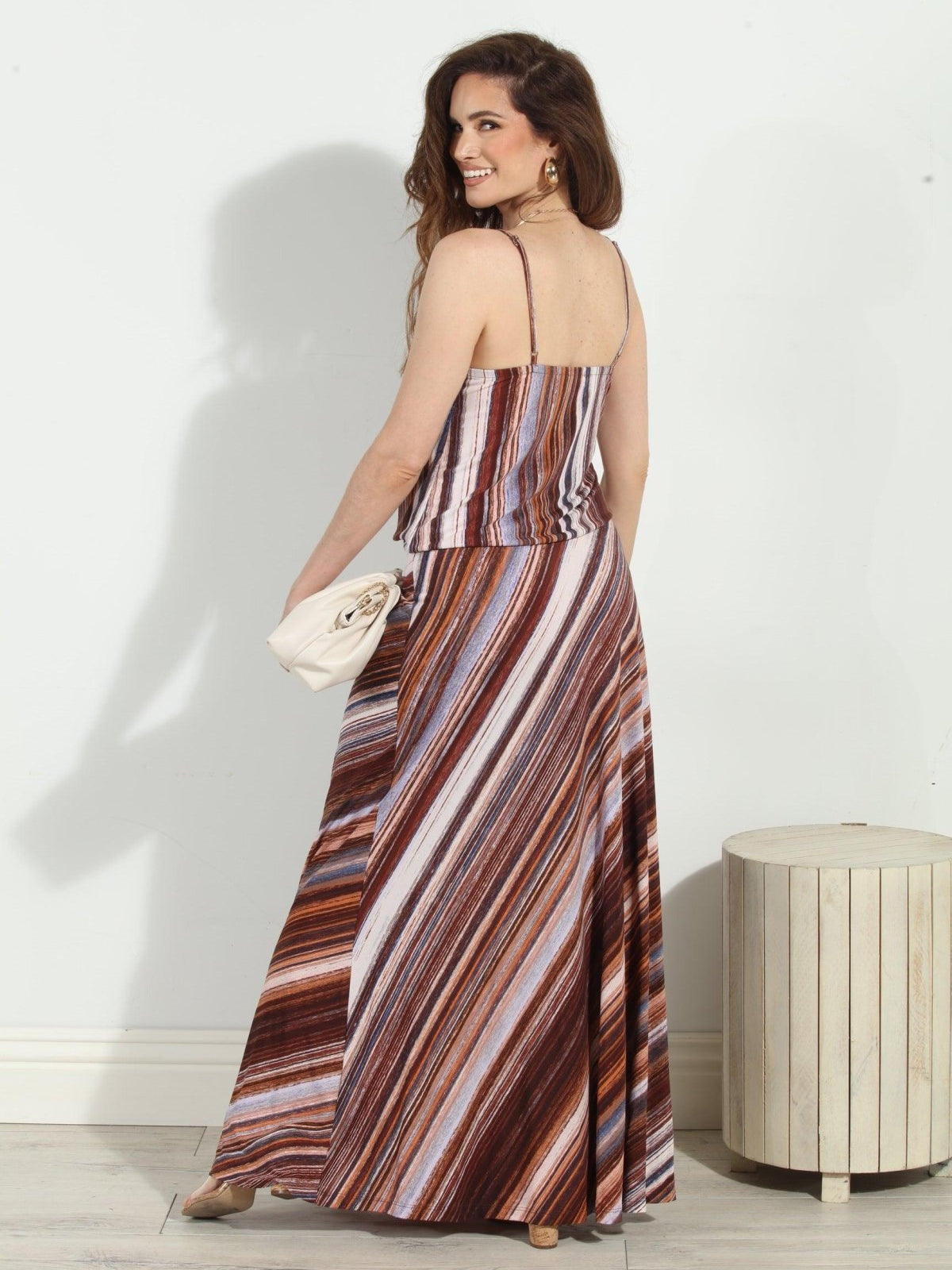 Marcelle Dropwaist Maxi Dress-FINAL SALE