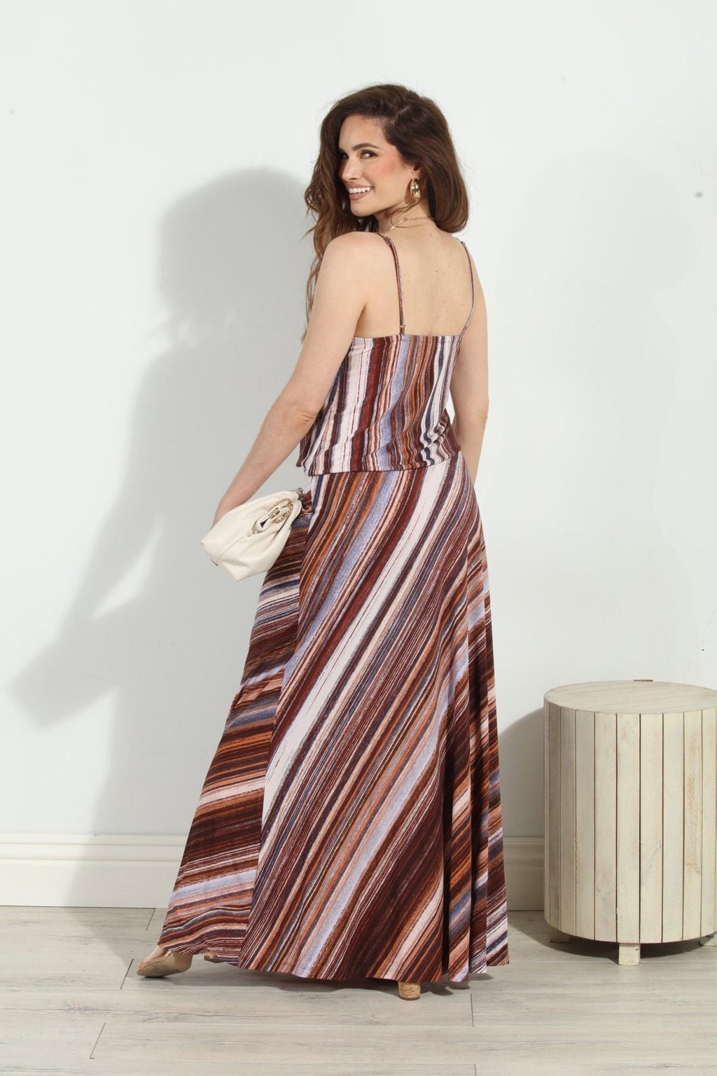 Marcelle Dropwaist Maxi Dress-FINAL SALE