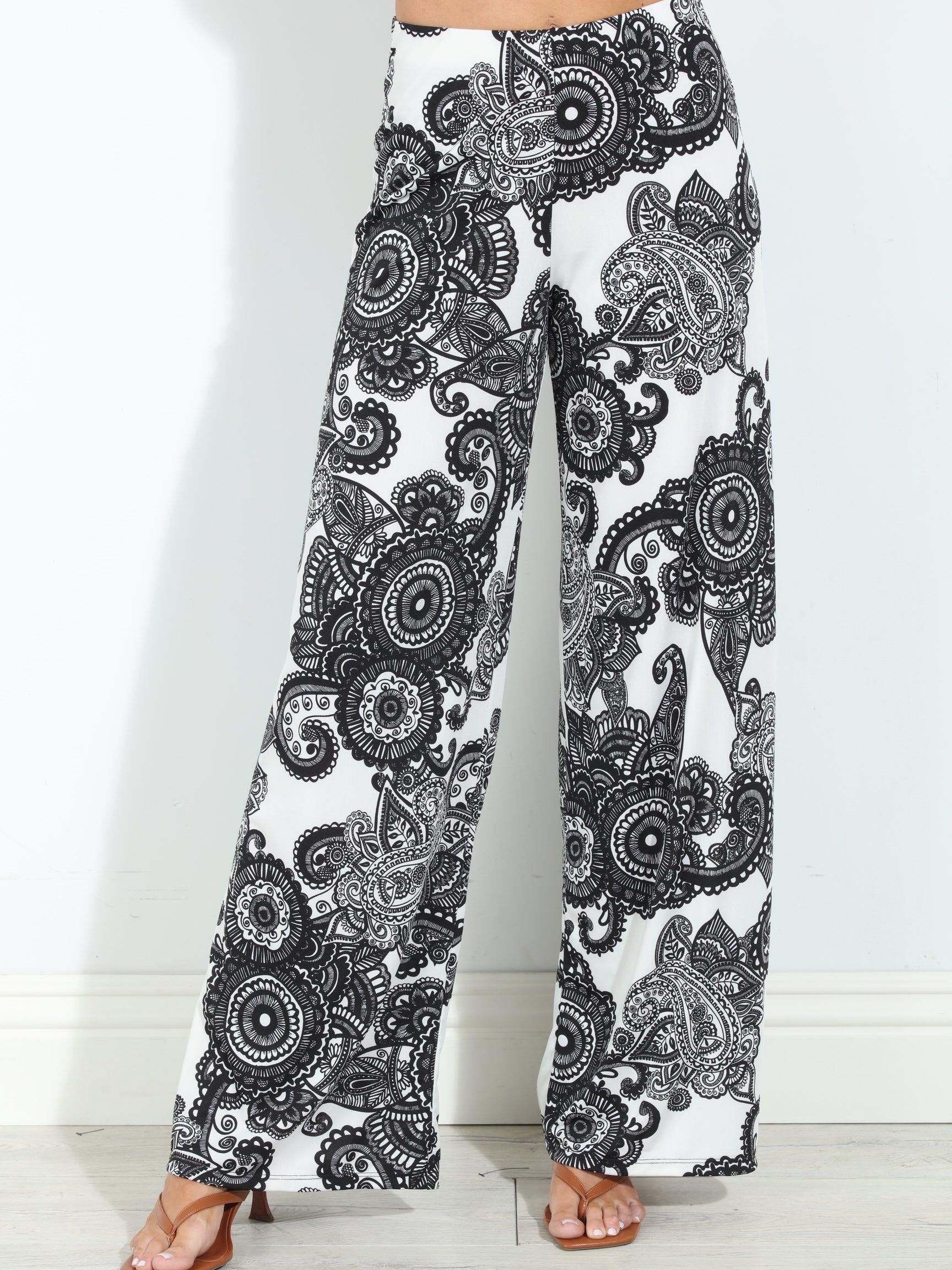 Bloom High Waist Palazzo Pants