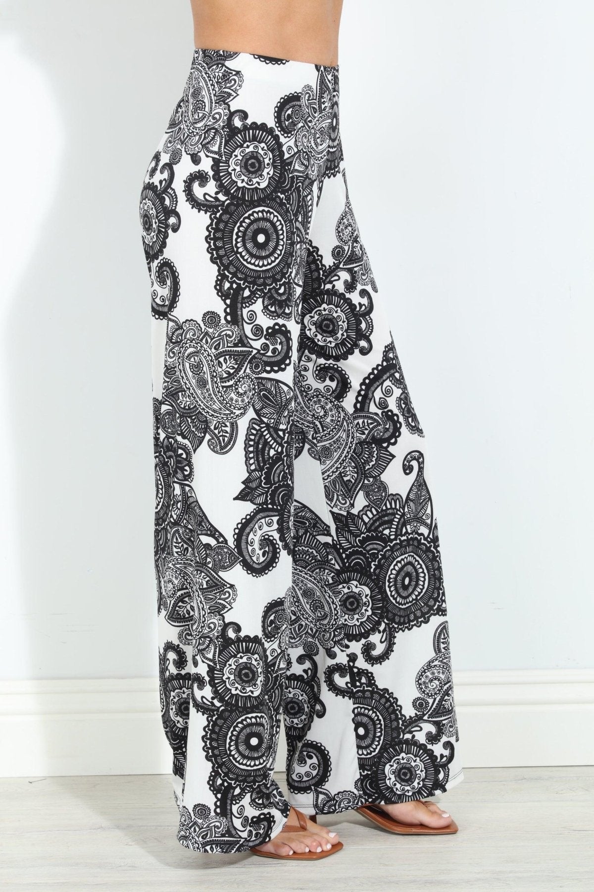 Bloom High Waist Palazzo Pants