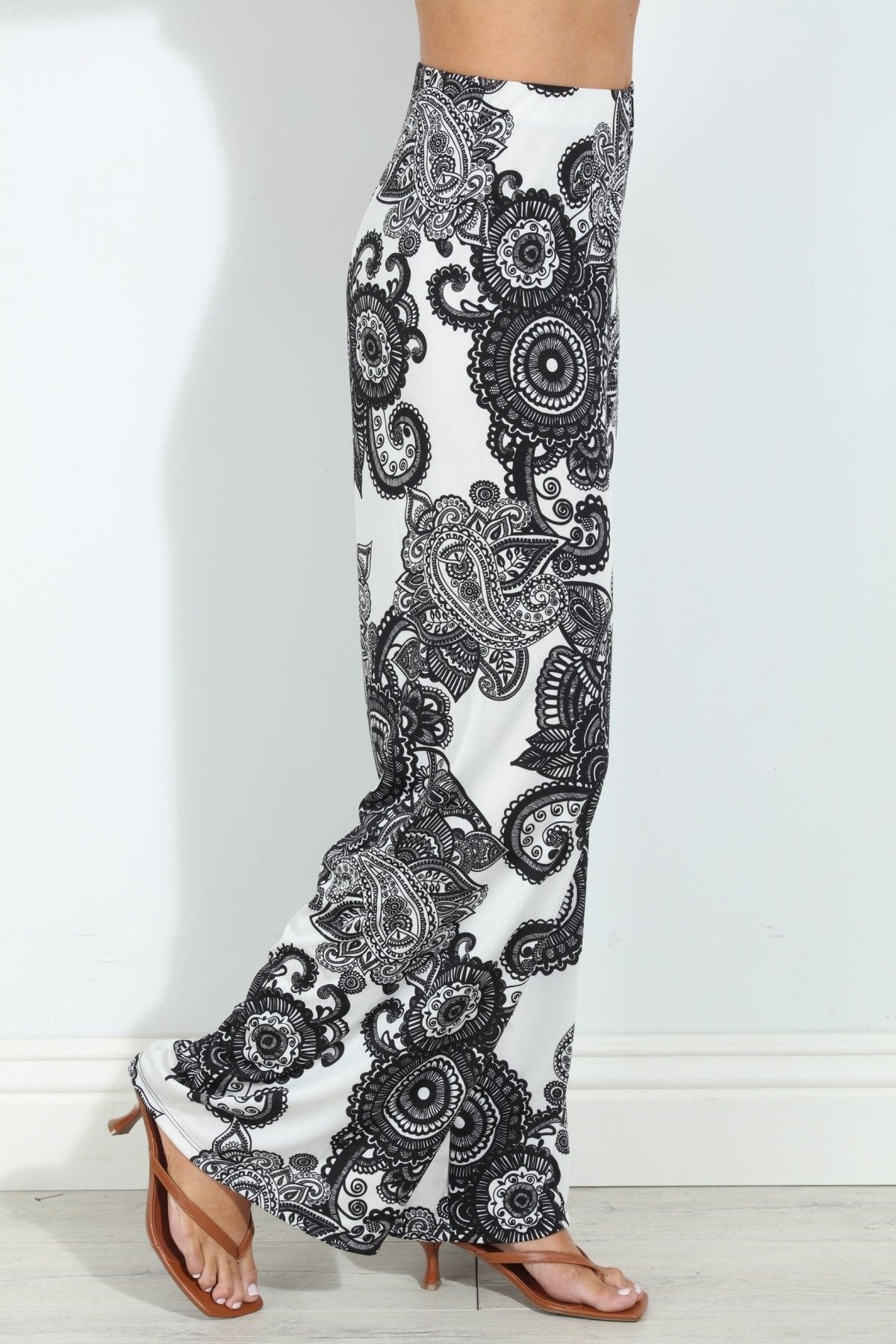 Bloom High Waist Palazzo Pants