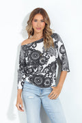 Bloom Shirred Waist Top-FINAL SALE