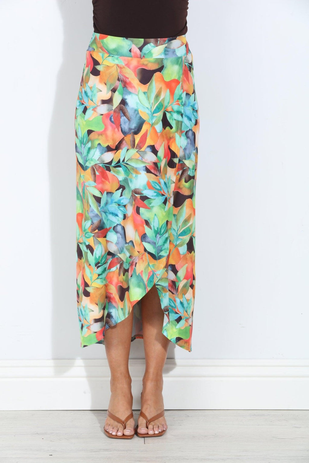 Giada Faux Wrap Maxi Skirt-BEST SELLER