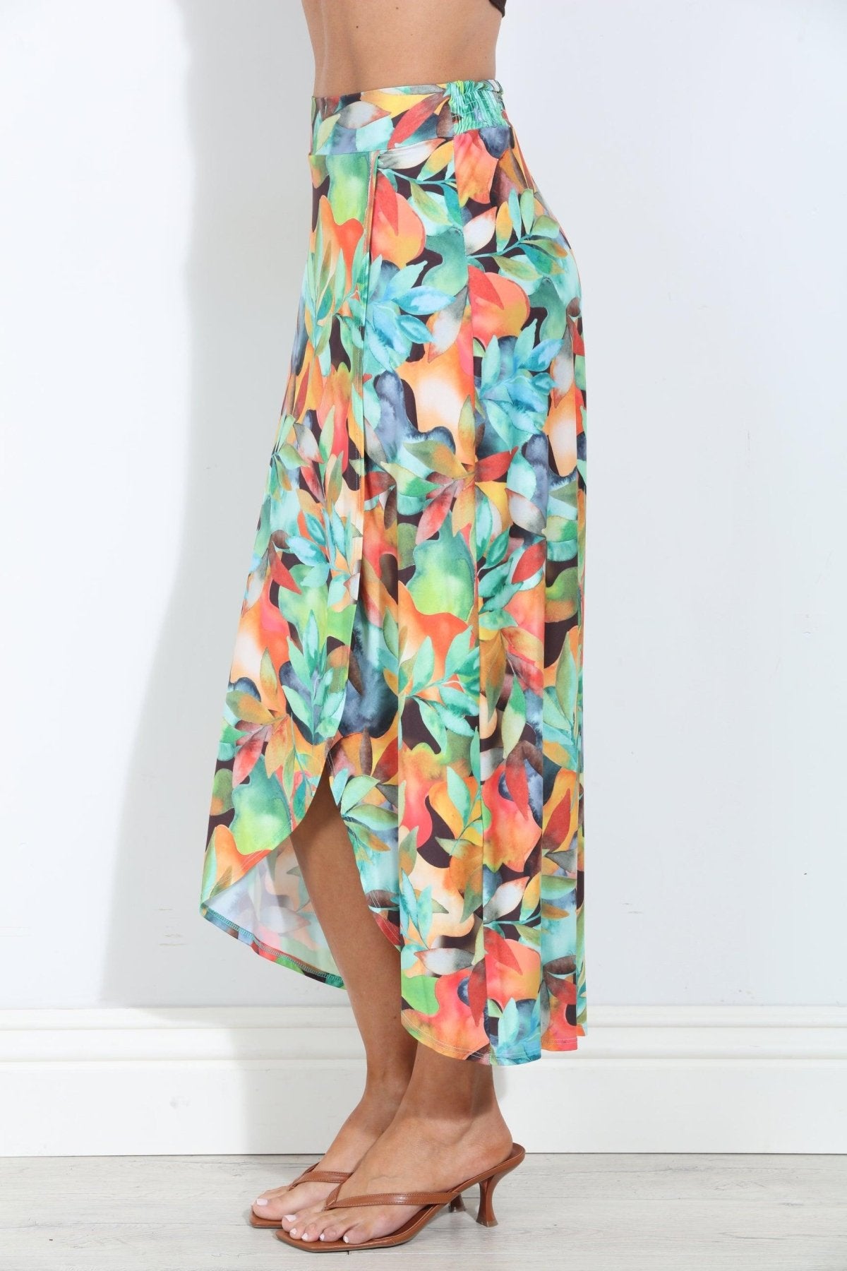 Giada Faux Wrap Maxi Skirt-BEST SELLER