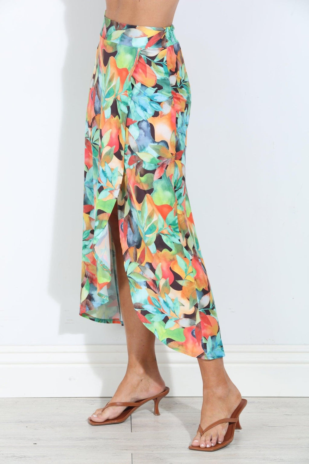 Giada Faux Wrap Maxi Skirt-BEST SELLER