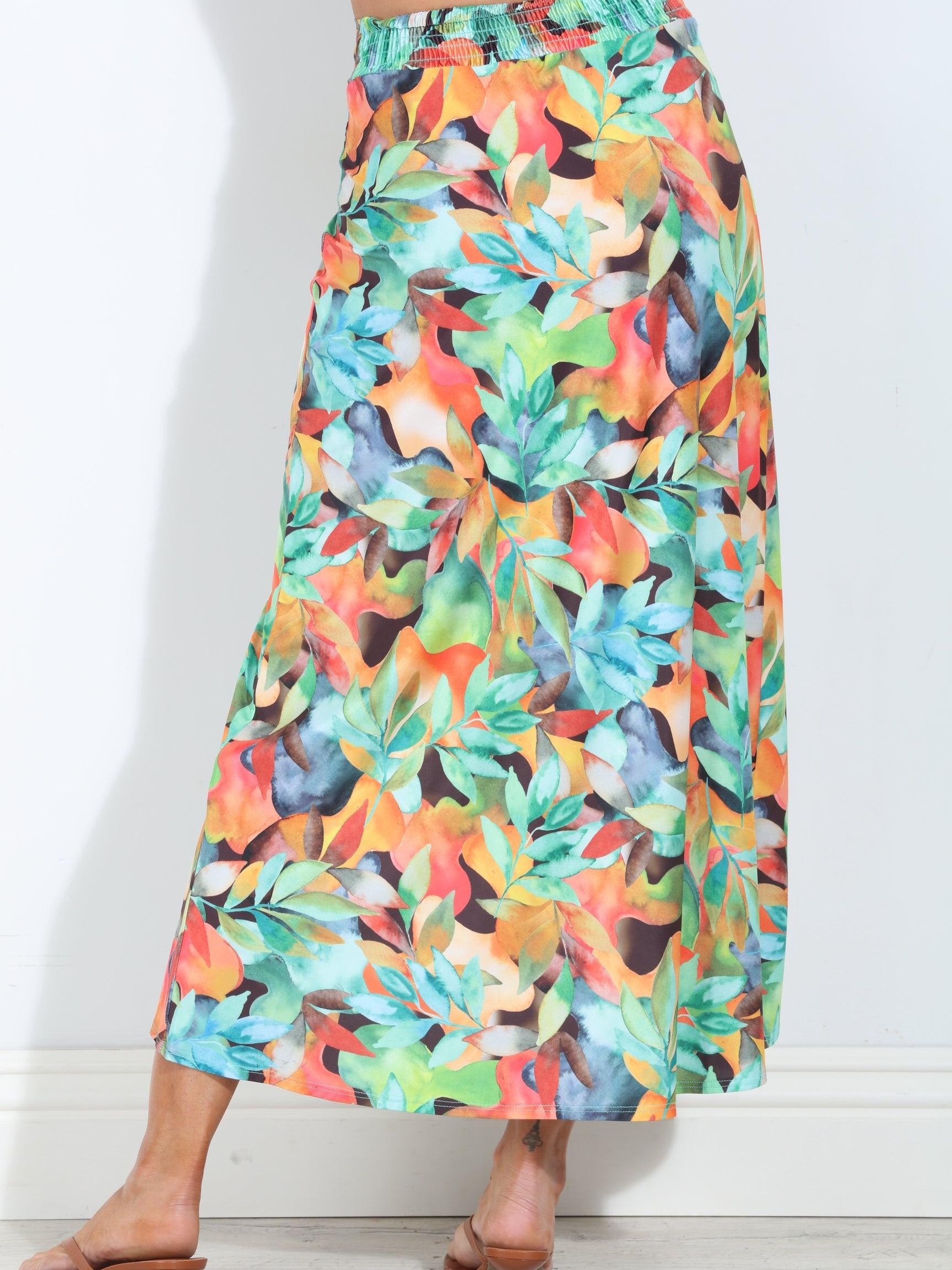 Giada Faux Wrap Maxi Skirt-BEST SELLER