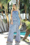 Nixie Stretch Strapless Drop Waist Jumpsuit-BEST SELLER
