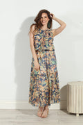Haisley Smocked Midi Dress-FINAL SALE