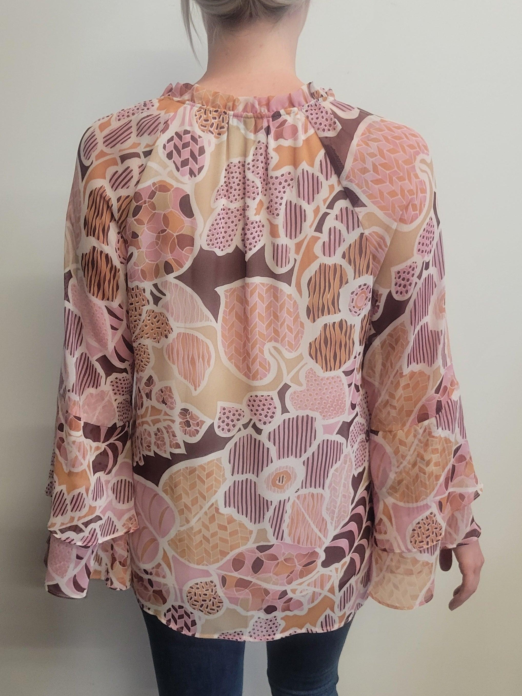 Fleur Flare Boho Sleeve Top - FINAL SALE