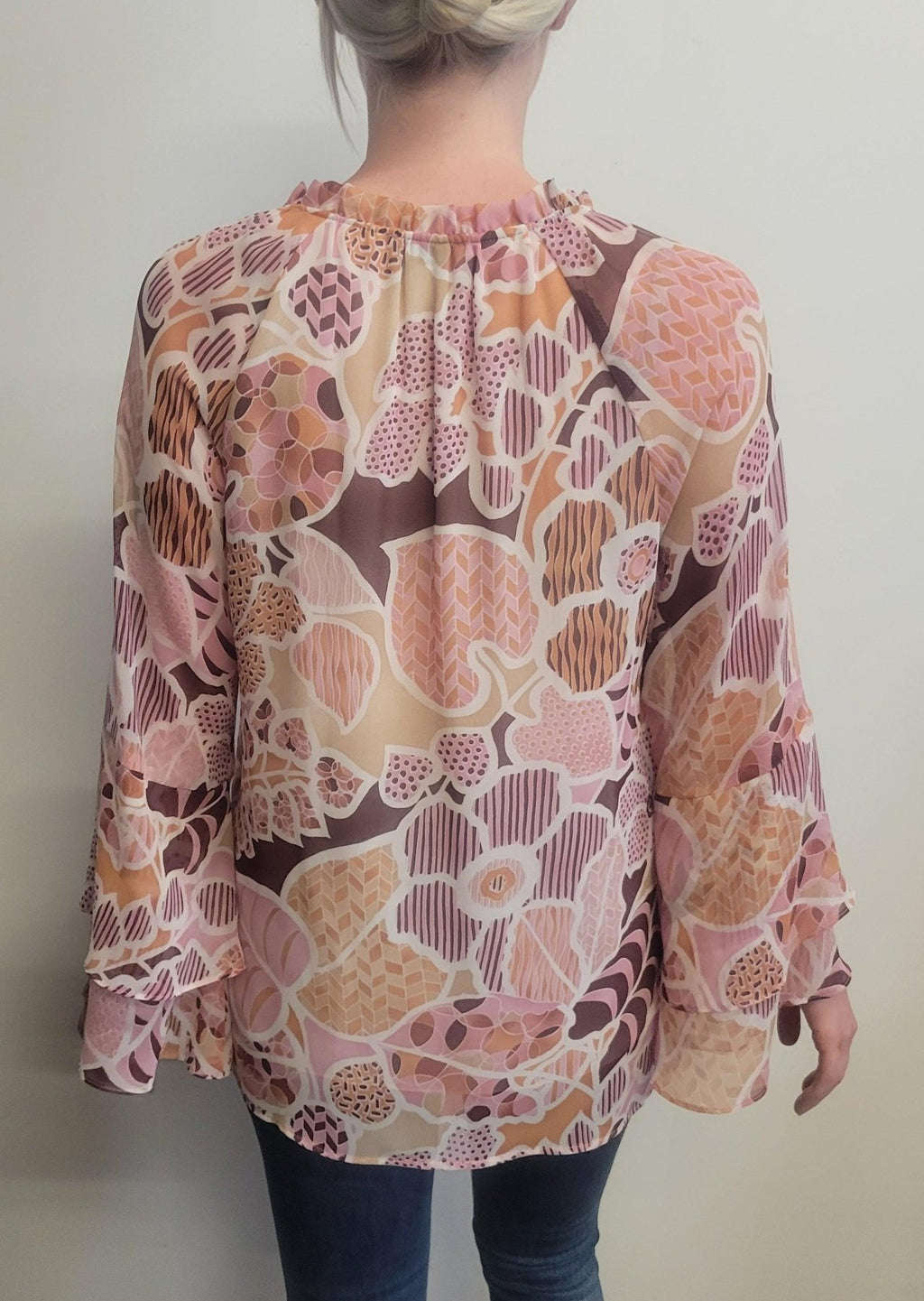 Fleur Flare Boho Sleeve Top - FINAL SALE