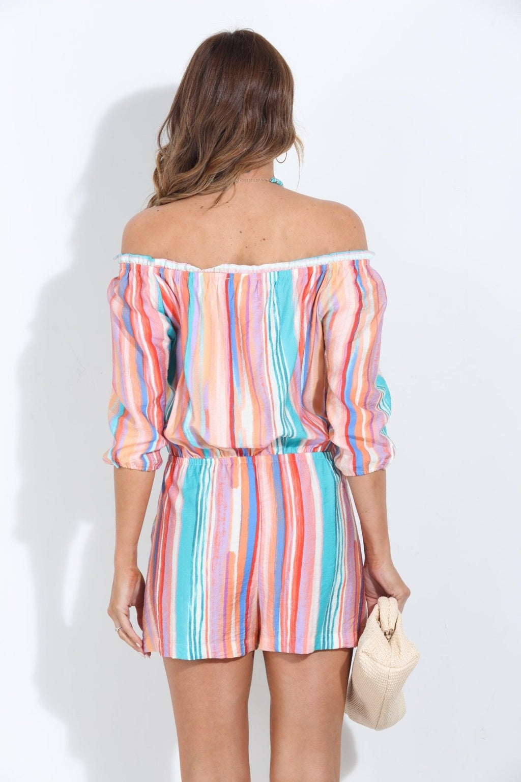 Vicente Airflow OTS Woven Romper-BEST SELLER