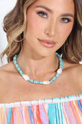 Syros Beaded Shell Choker
