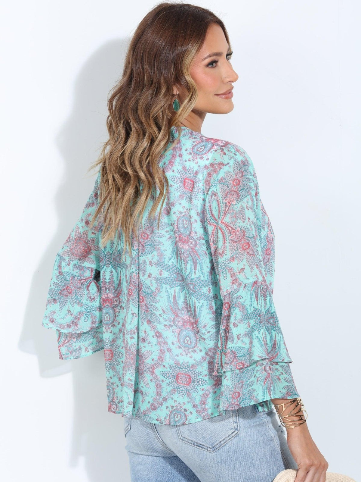 Bella Boho Chiffon Jacket-BEST SELLER