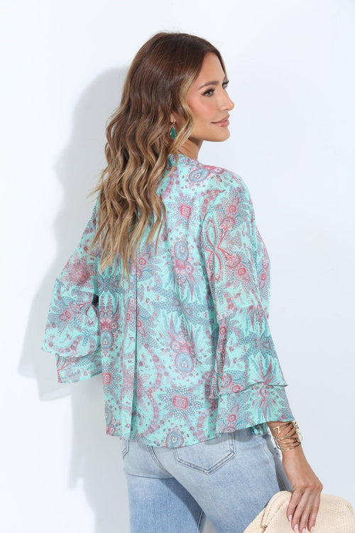 Bella Boho Chiffon Jacket-BEST SELLER