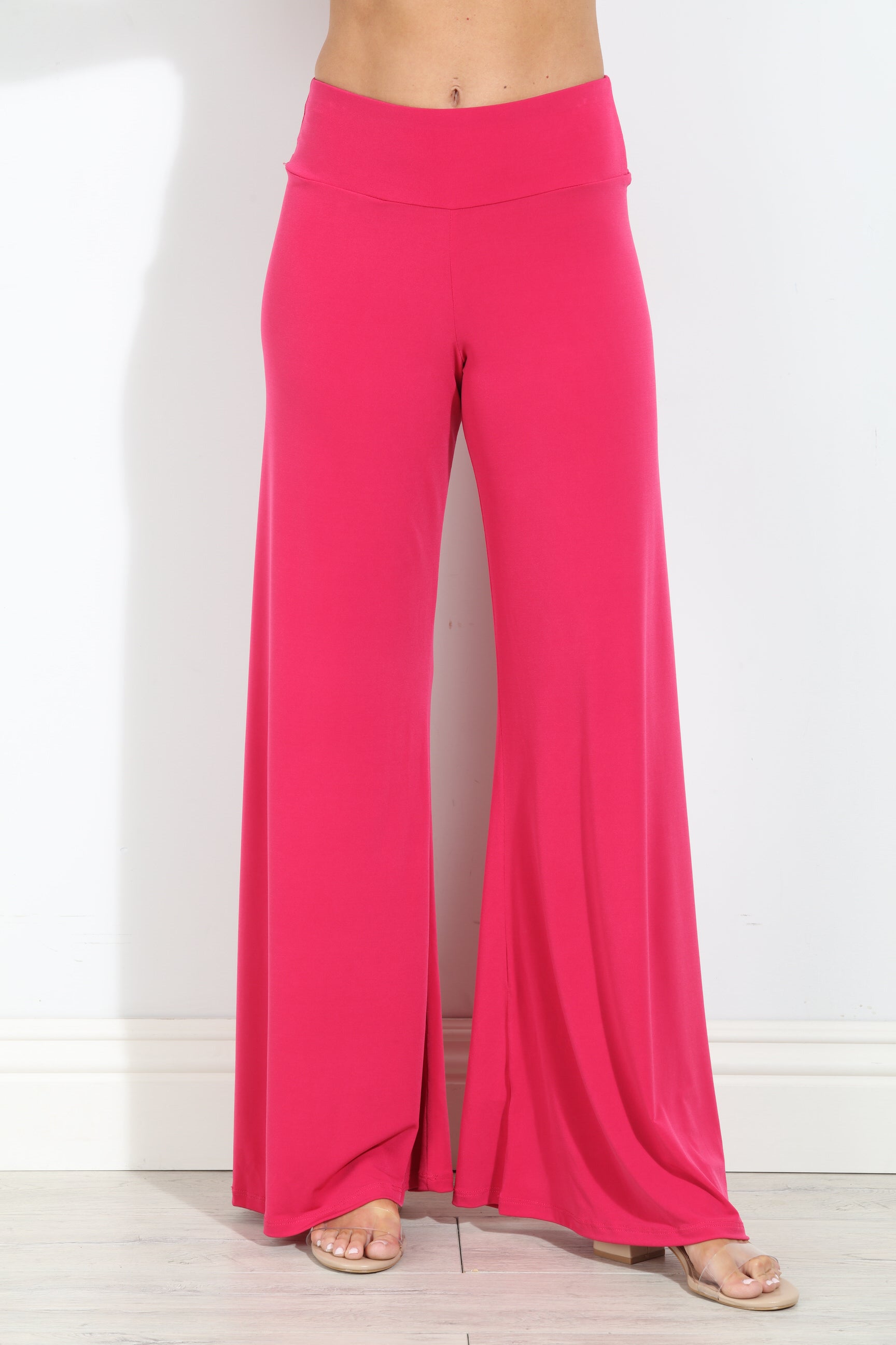 Guava Stretch Wide Leg Pants-BEST SELLER