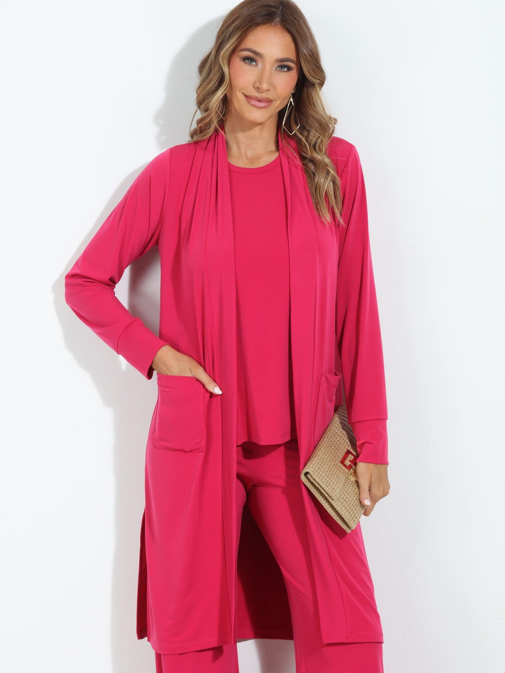 Guava Relaxed Lux Cardigan-BEST SELLER
