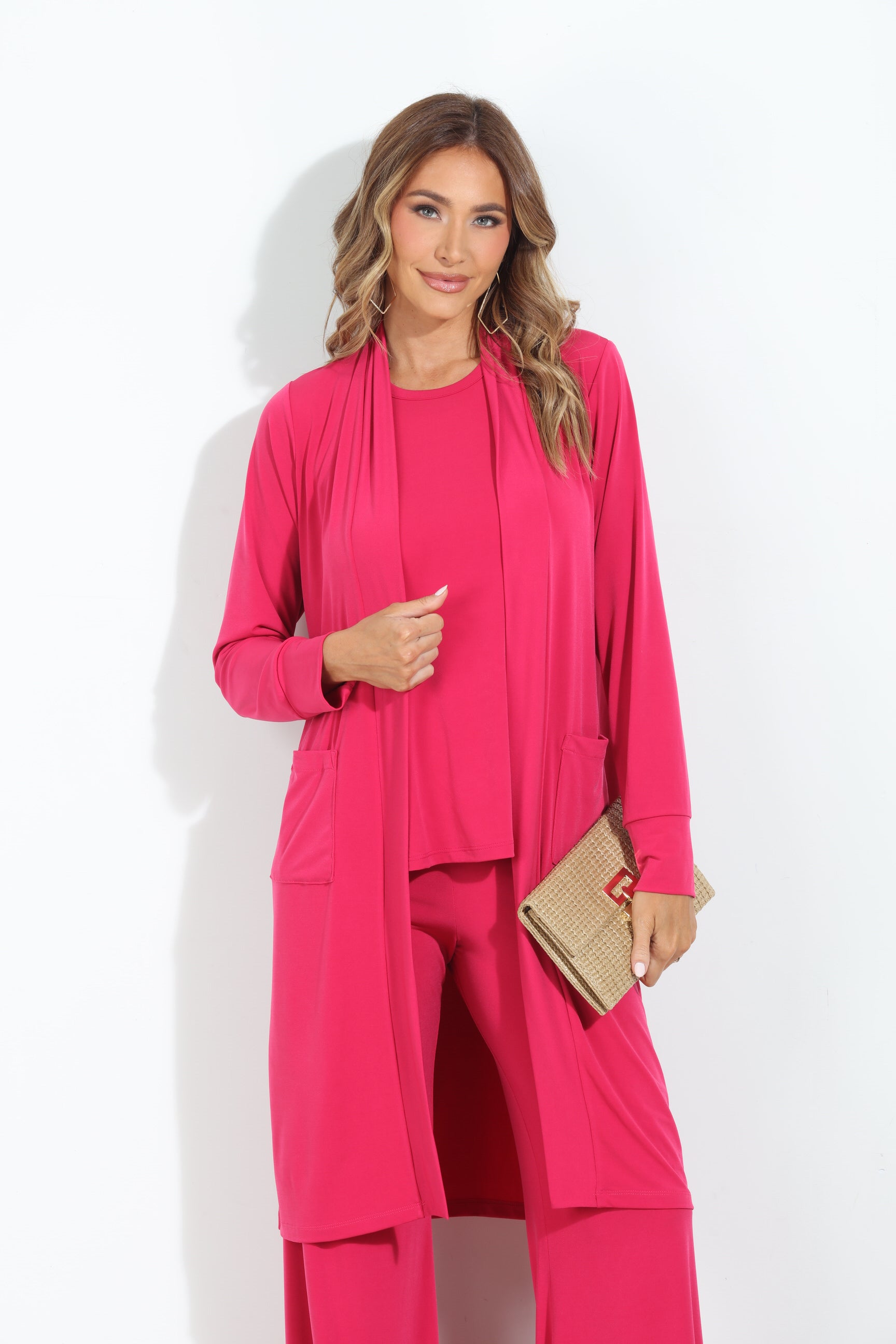 Guava Relaxed Lux Cardigan-BEST SELLER