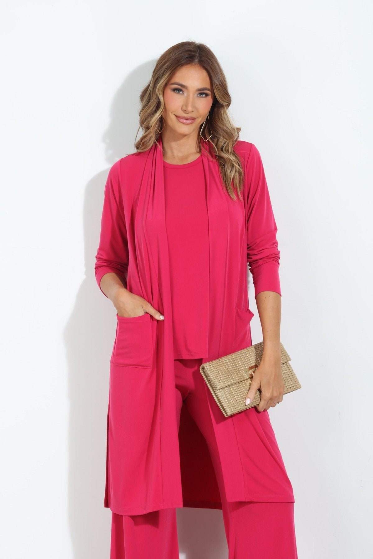 Guava Relaxed Lux Cardigan-BEST SELLER