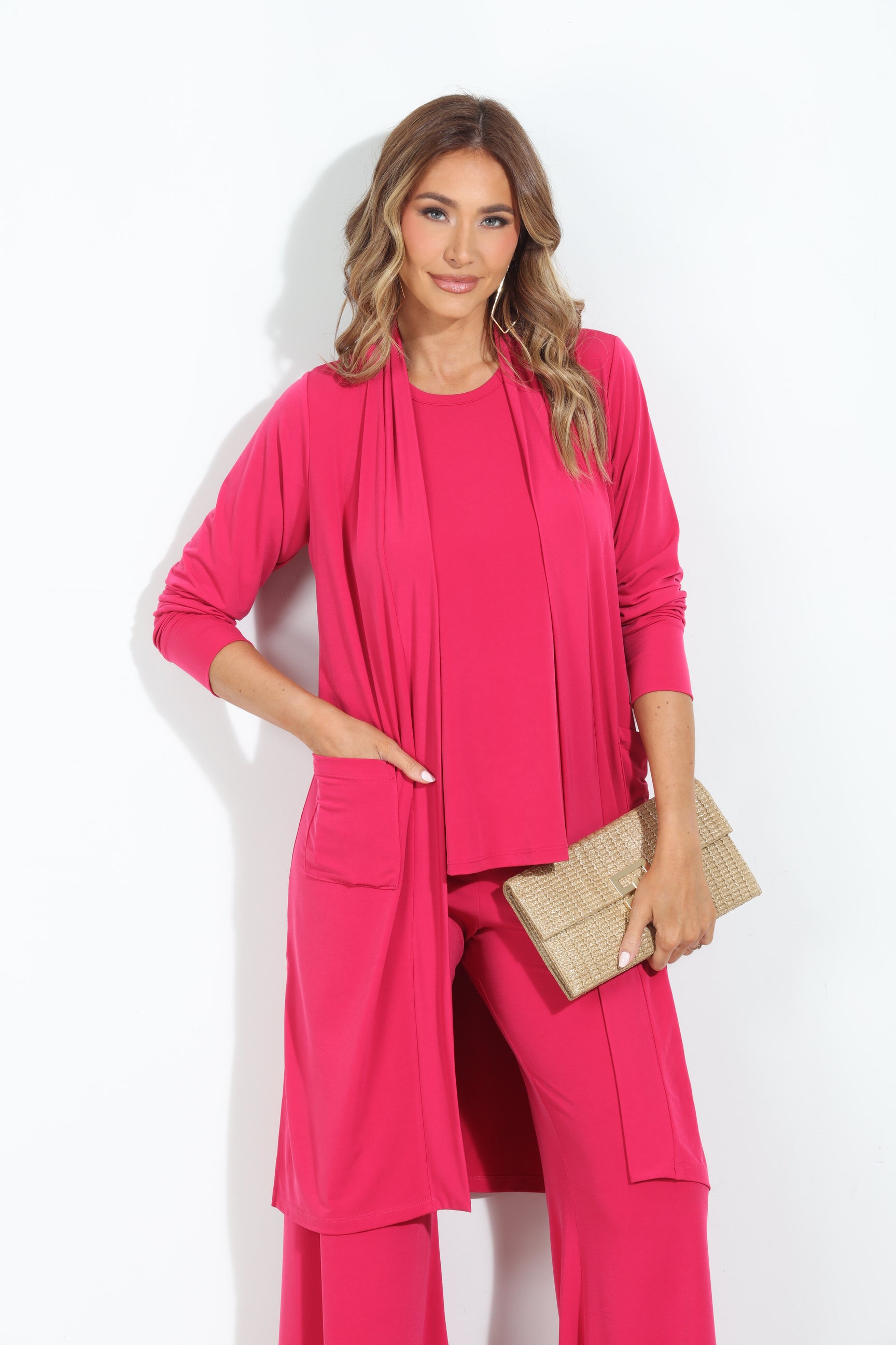 Guava Relaxed Lux Cardigan-BEST SELLER