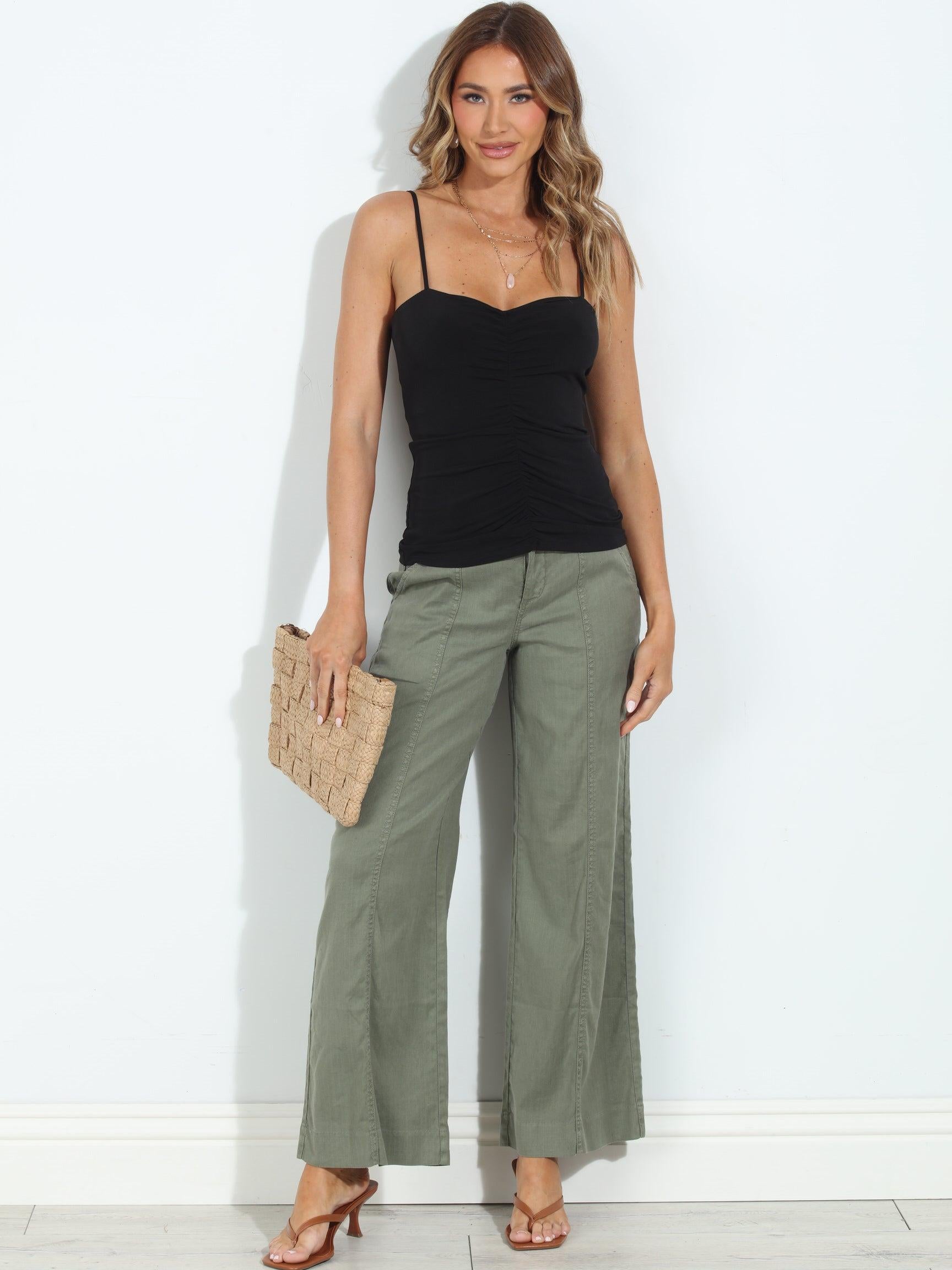 Level 99 Refre Wide Leg Cargo Pants-BEST SELLER