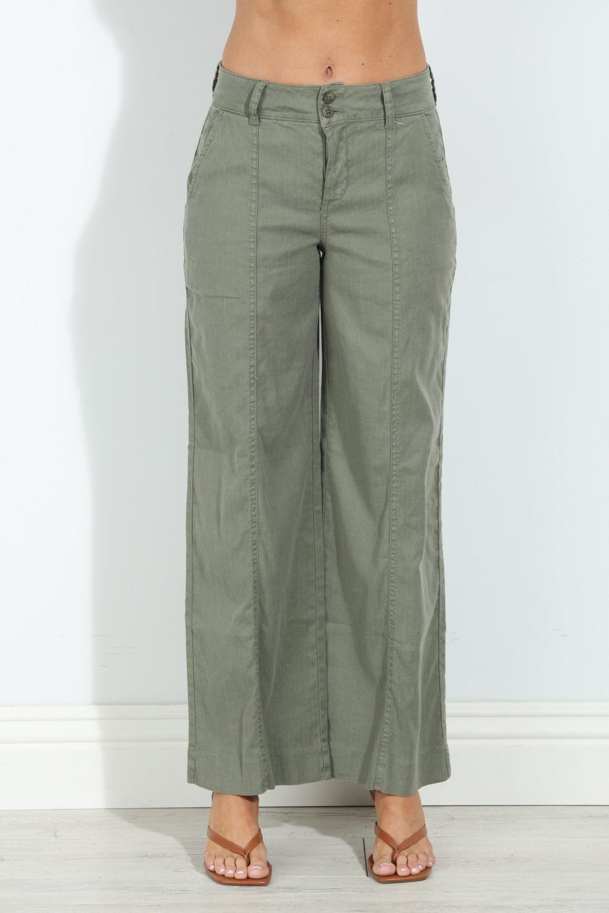 Level 99 Refre Wide Leg Cargo Pants-BEST SELLER