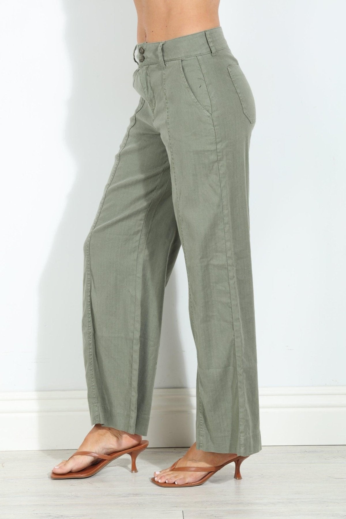 Level 99 Refre Wide Leg Cargo Pants-BEST SELLER