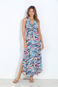 Silvia Twist Maxi Dress-FINAL SALE