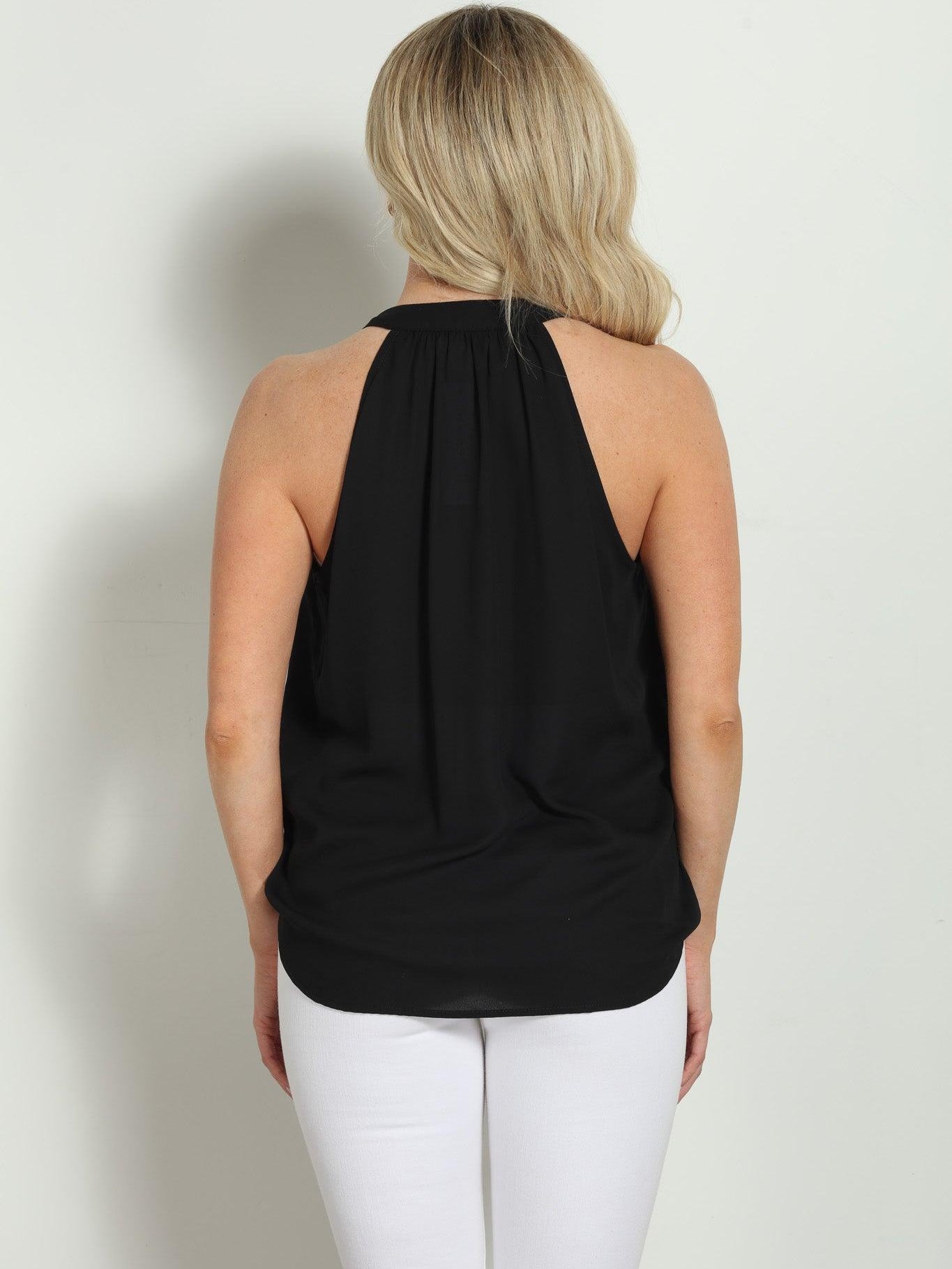 Onyx Surplice Tank-BEST SELLER