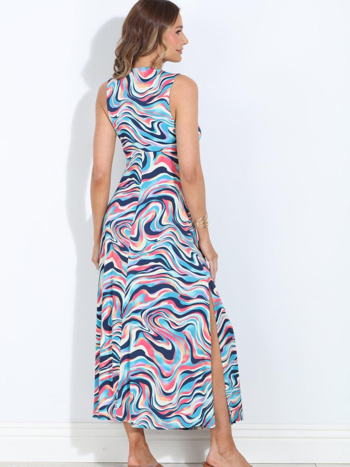 Silvia Twist Maxi Dress-FINAL SALE
