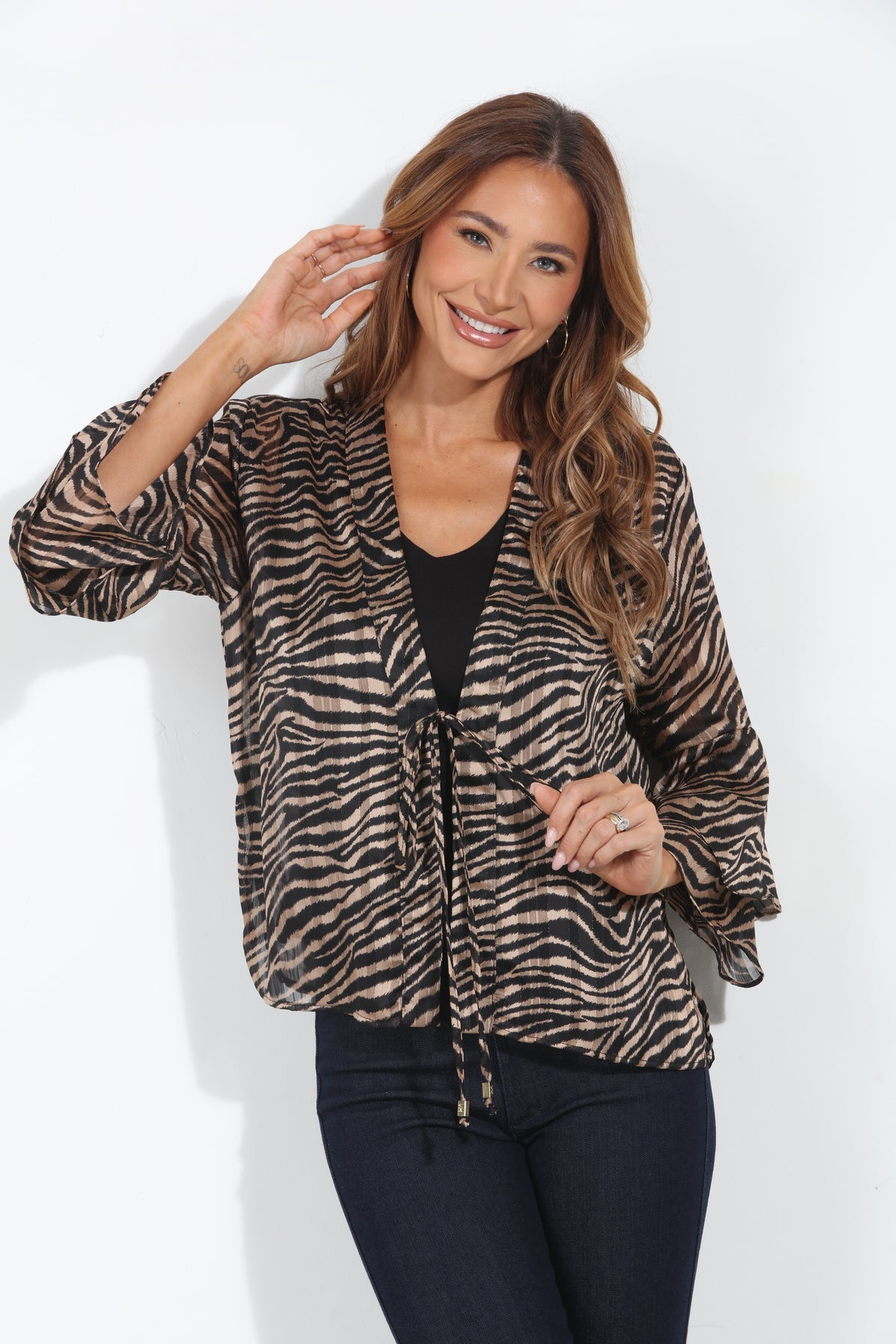 Brooke Boho Chiffon Jacket-BEST SELLER