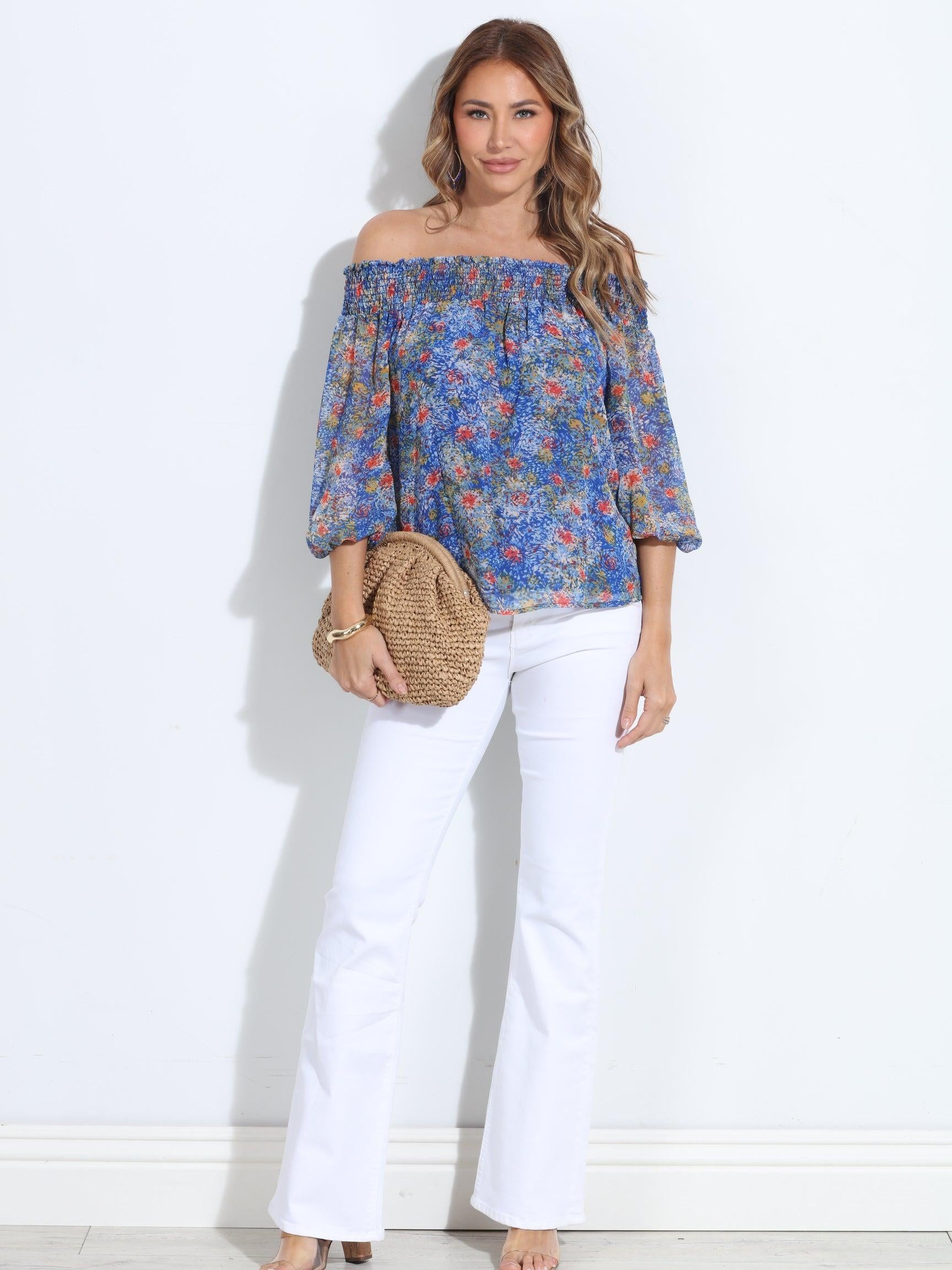Elba OTS Blouse