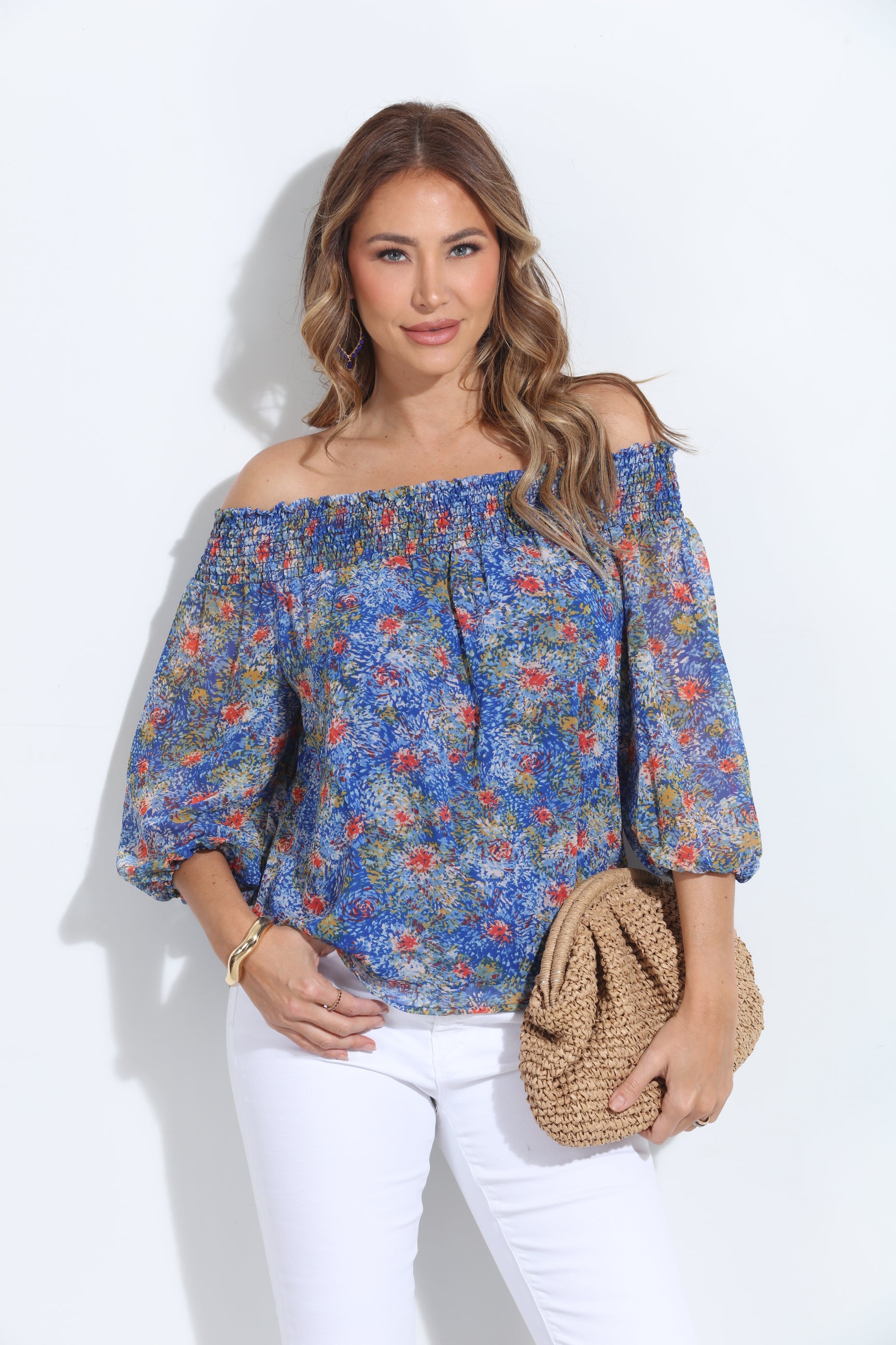 Elba OTS Blouse