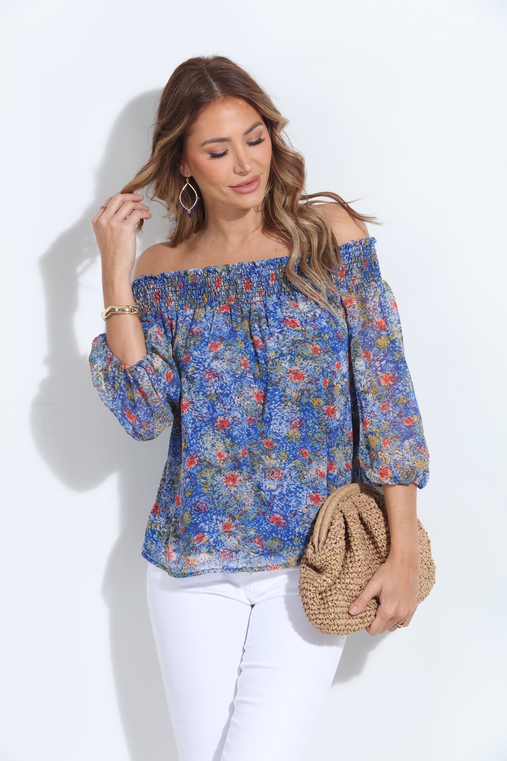 Elba OTS Blouse