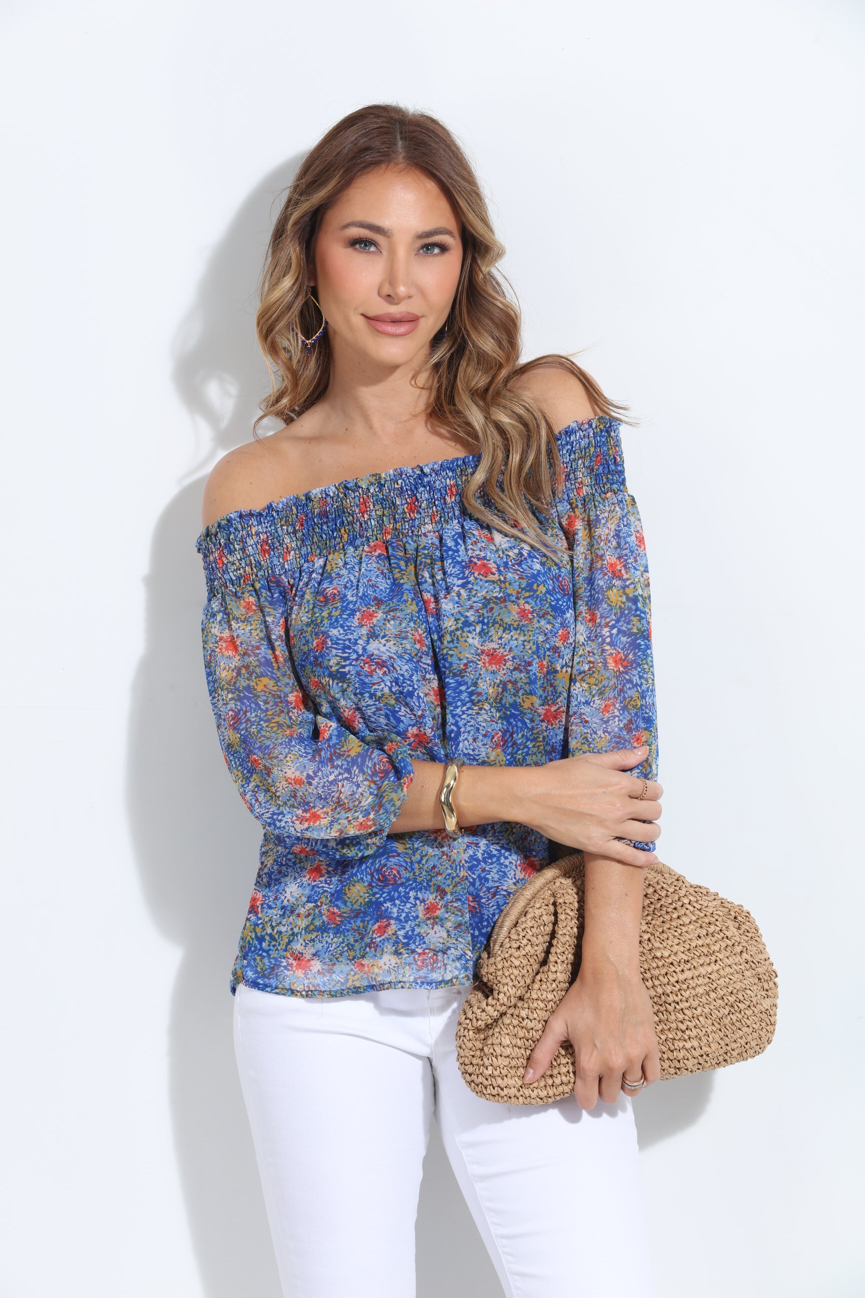 Elba OTS Blouse