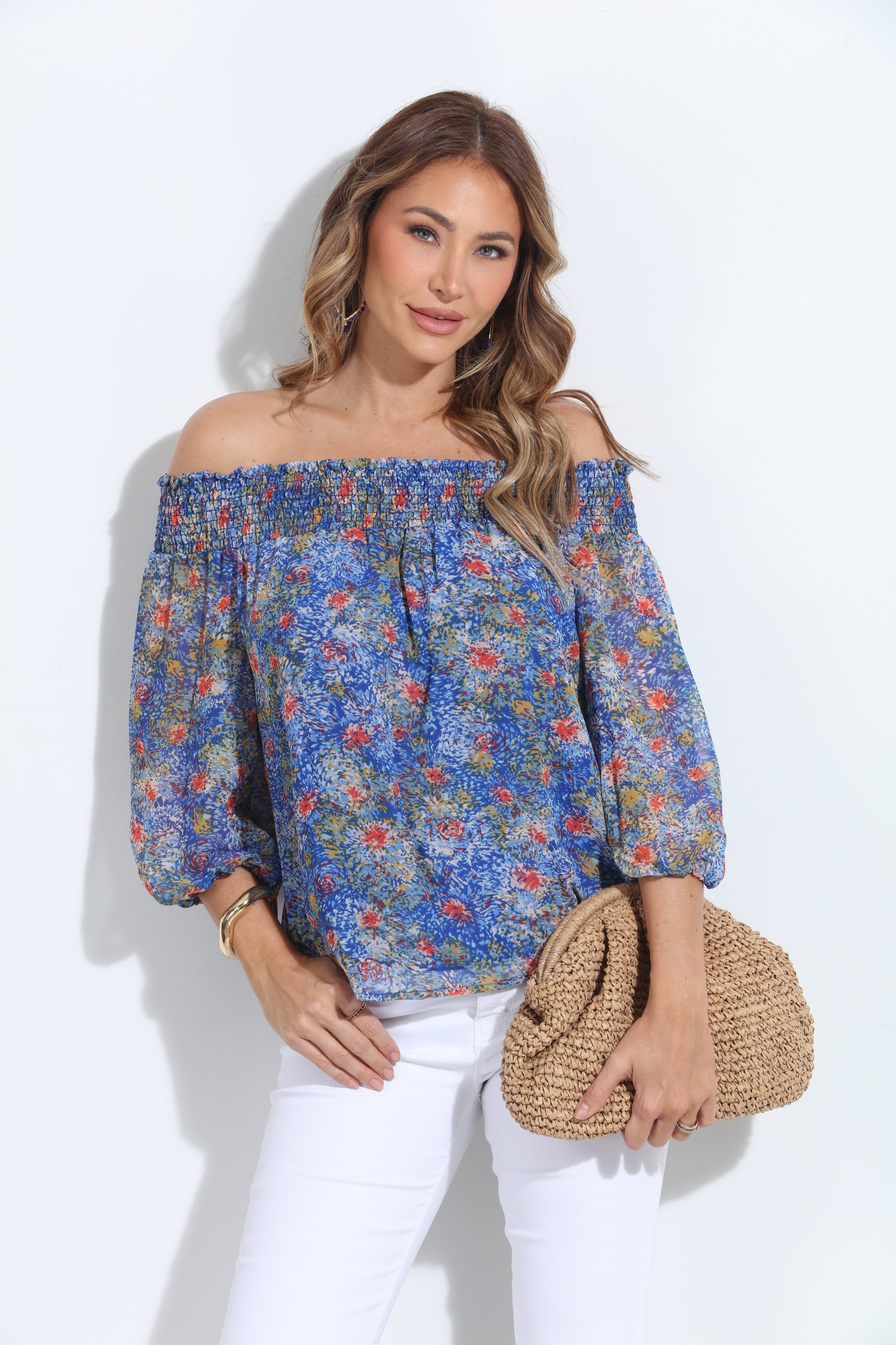 Elba OTS Blouse