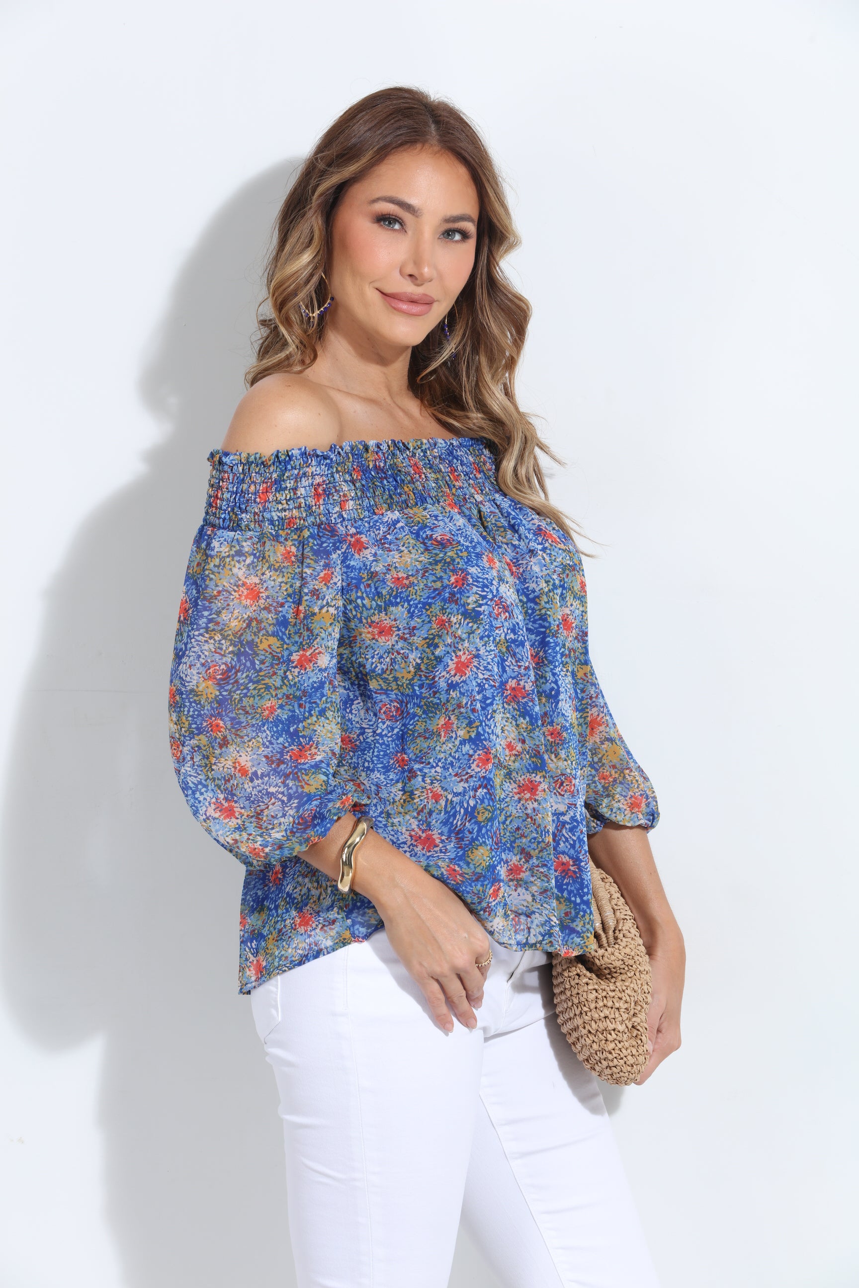 Elba OTS Blouse