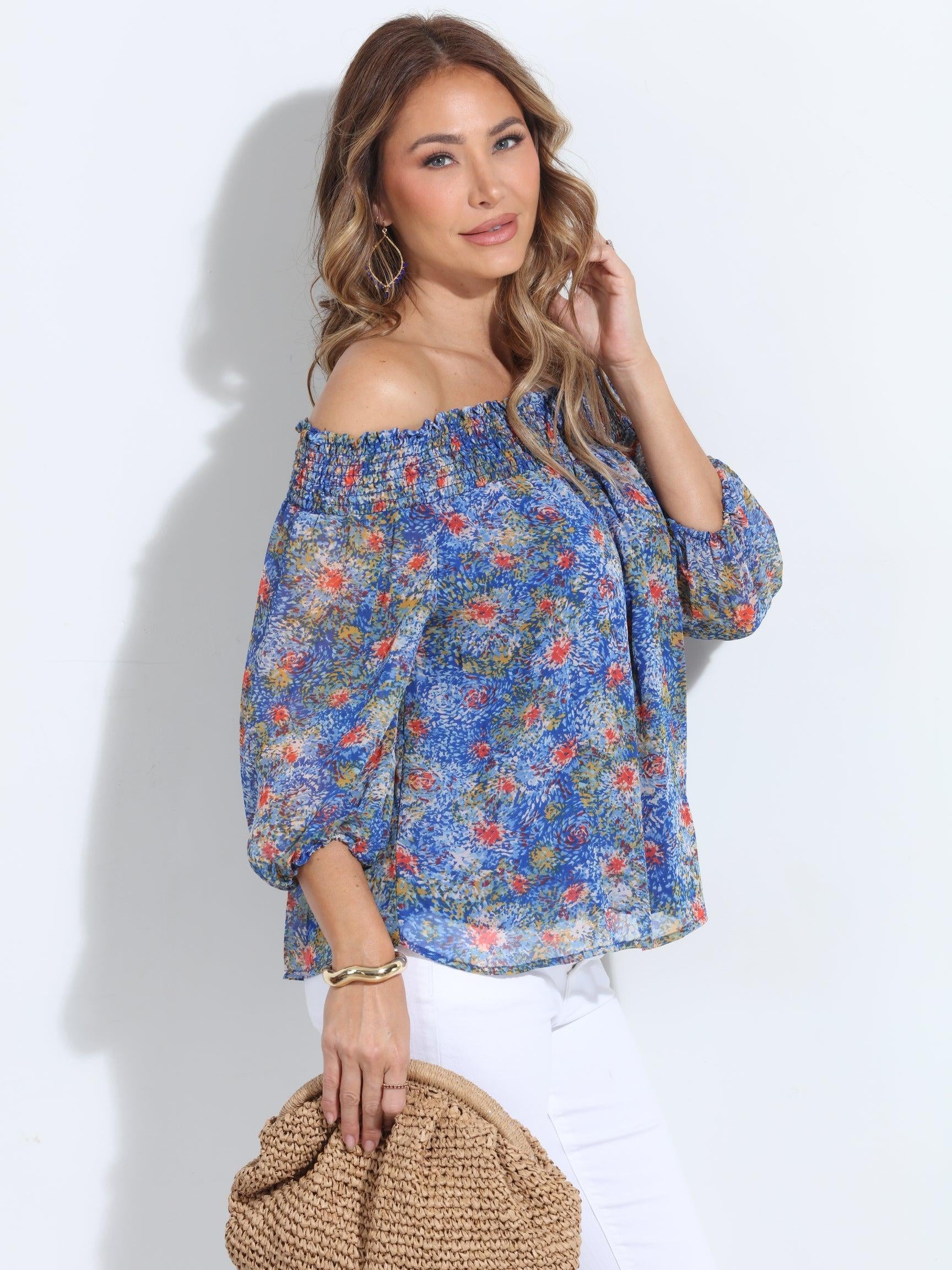 Elba OTS Blouse