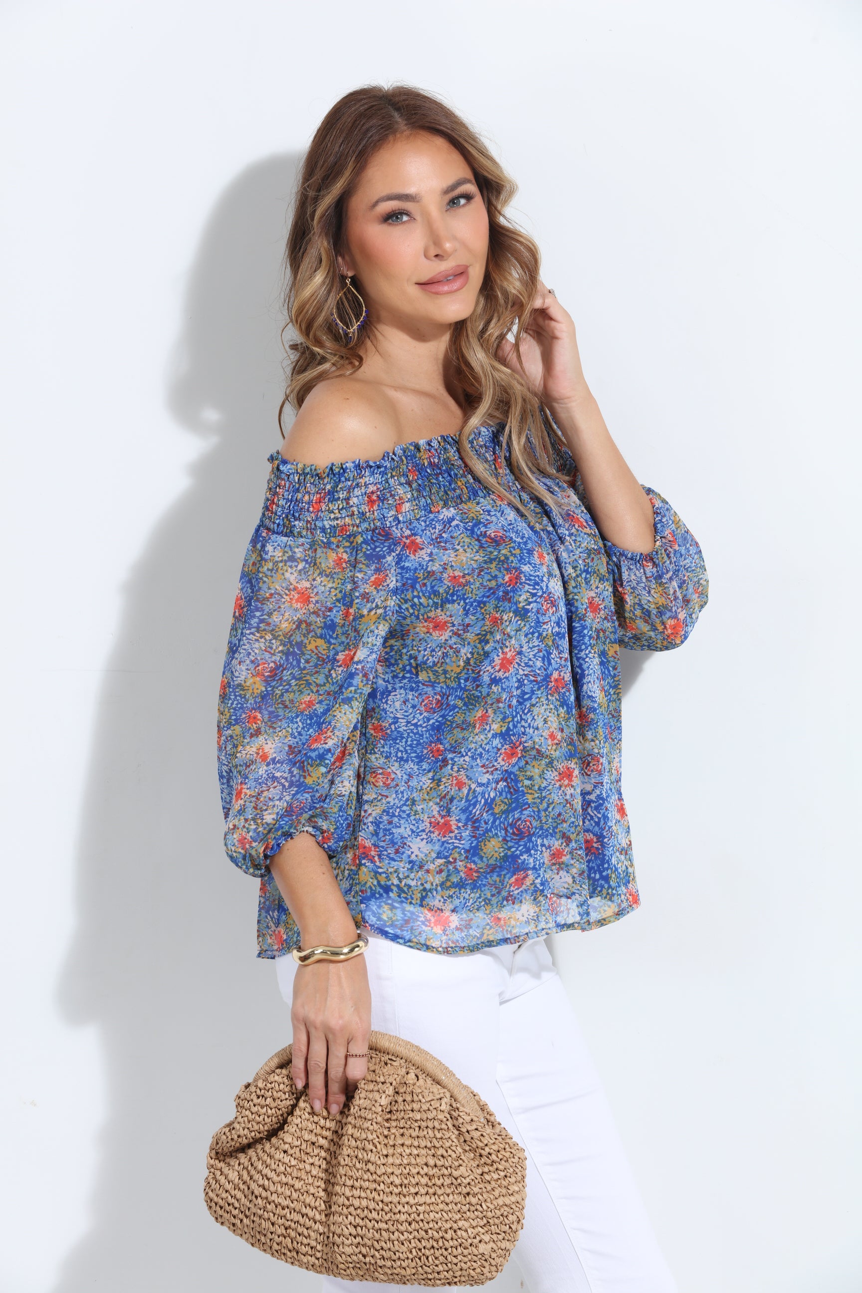 Elba OTS Blouse