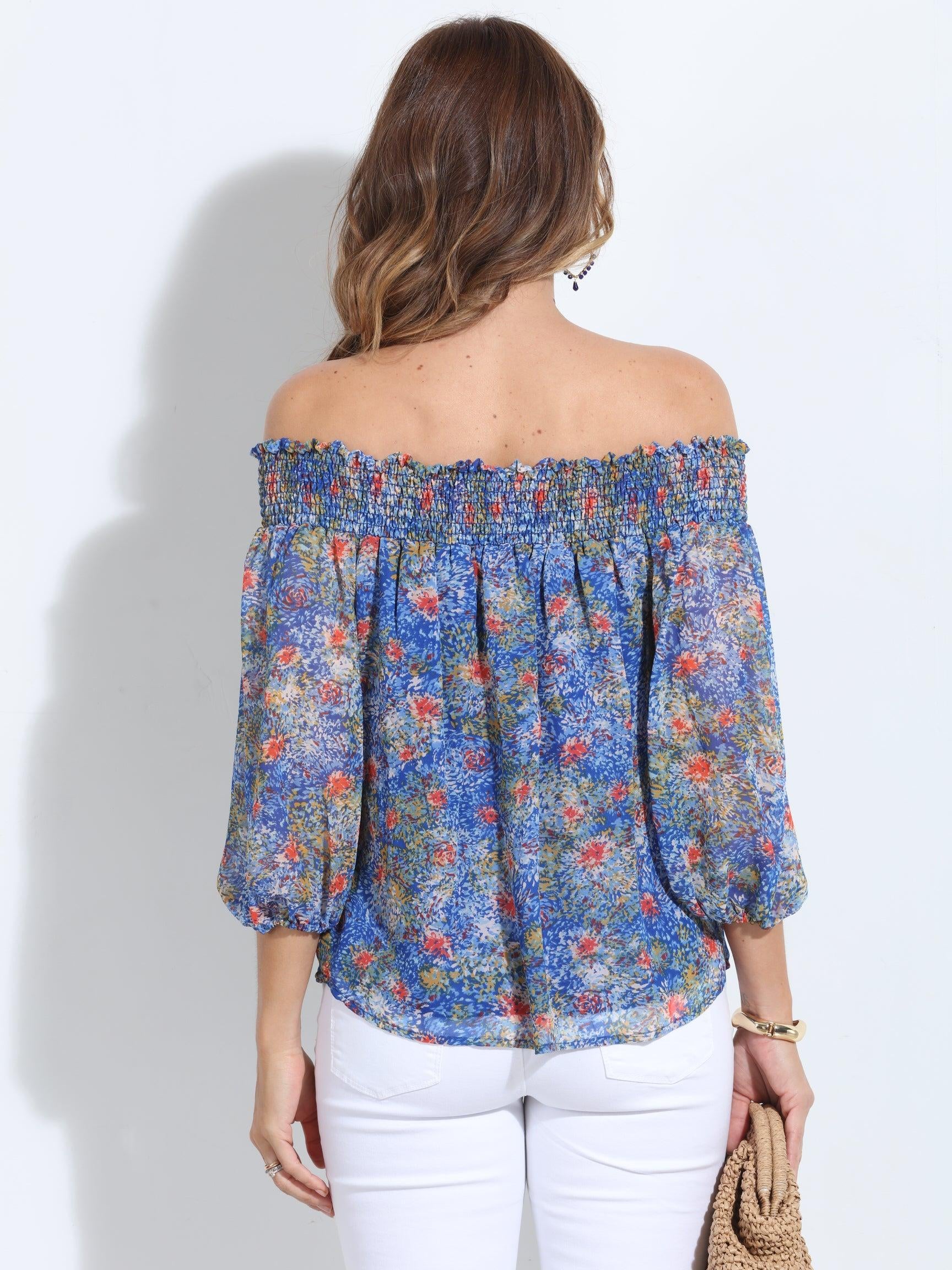 Elba OTS Blouse