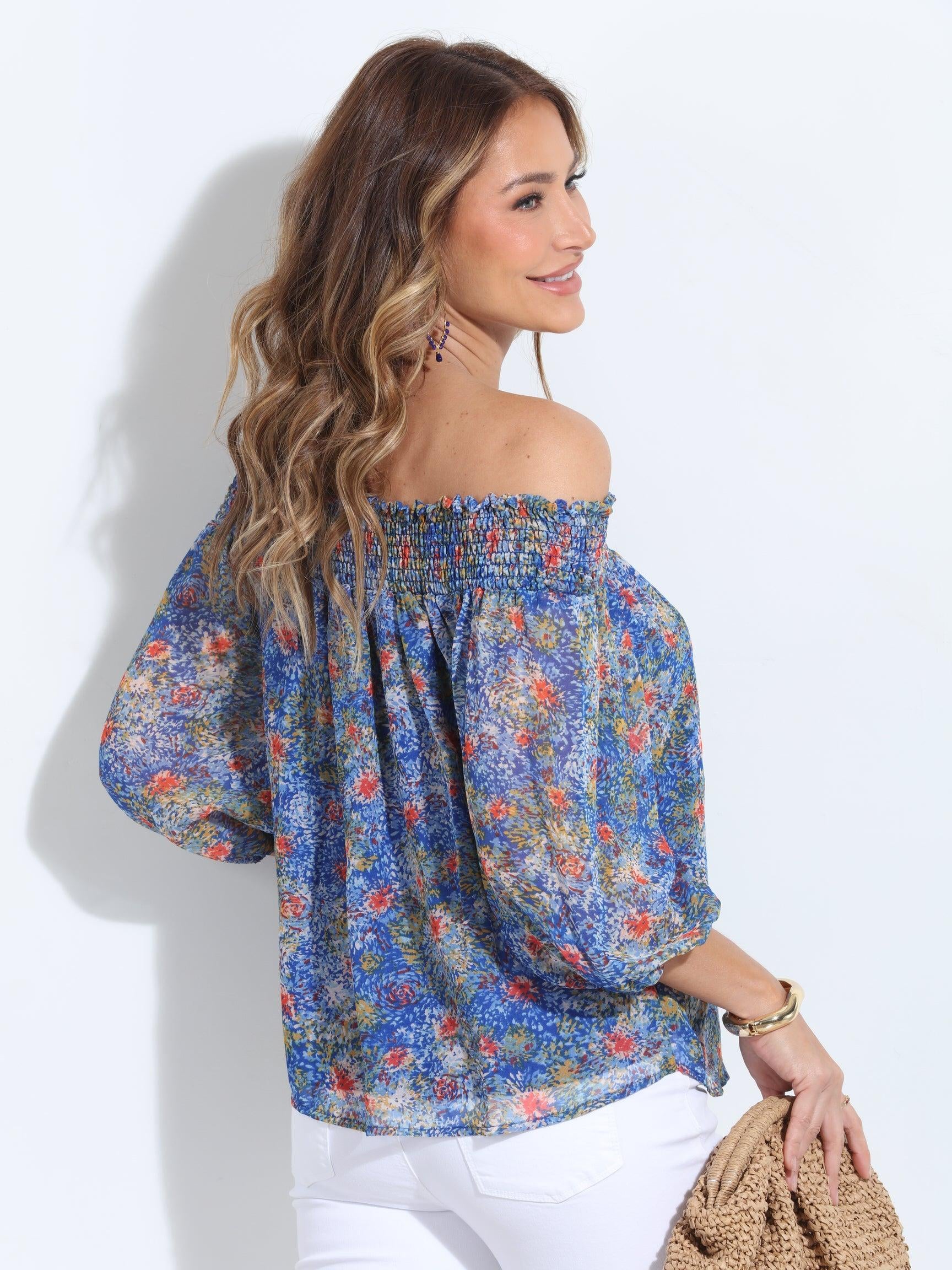 Elba OTS Blouse