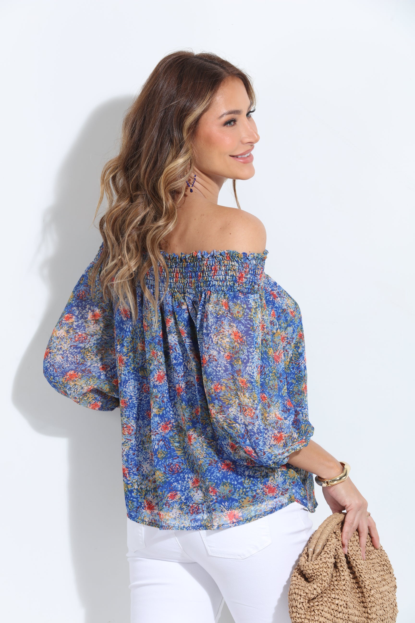 Elba OTS Blouse