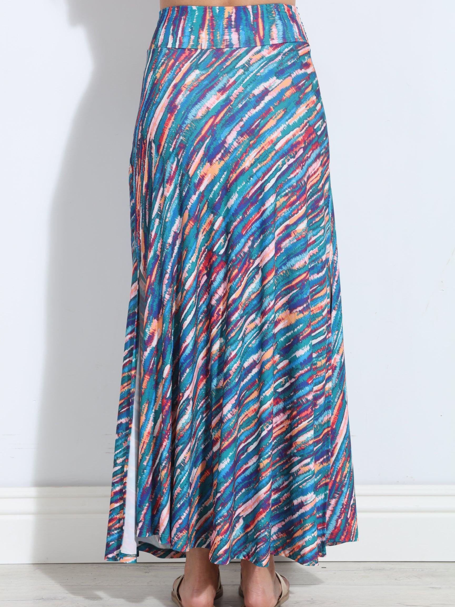 Cortni Tie Front Maxi Skirt-BEST SELLER