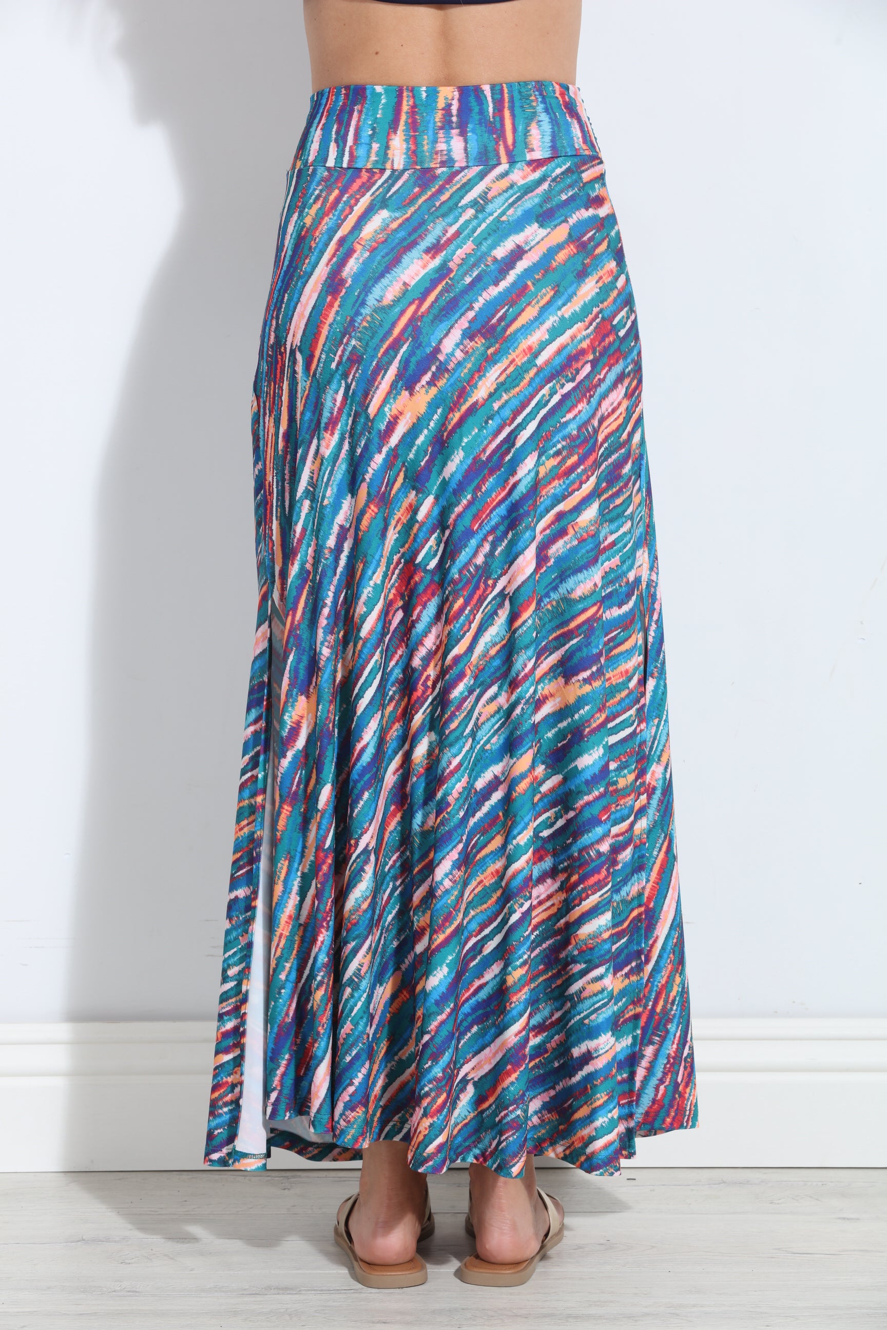 Cortni Tie Front Maxi Skirt-BEST SELLER