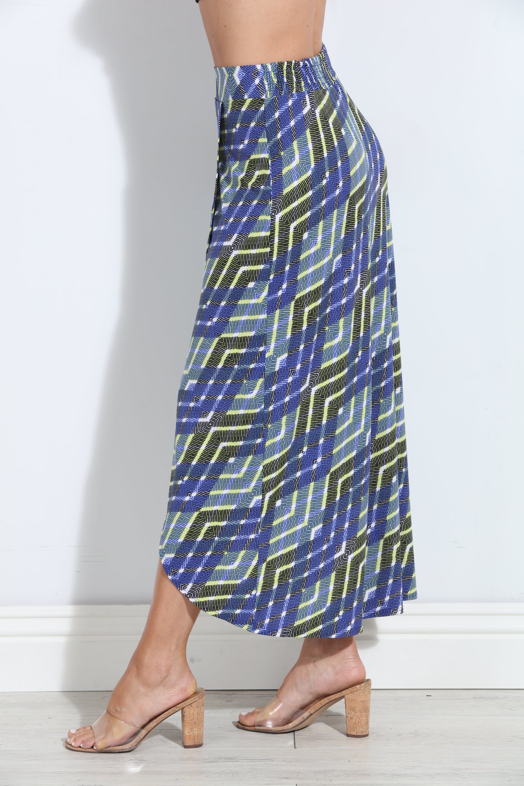 Cedric Faux Wrap Maxi Maxi Skirt