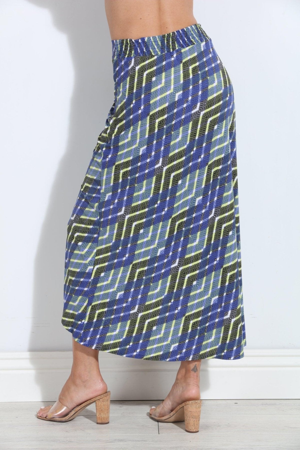 Cedric Faux Wrap Maxi Skirt-FINAL SALE