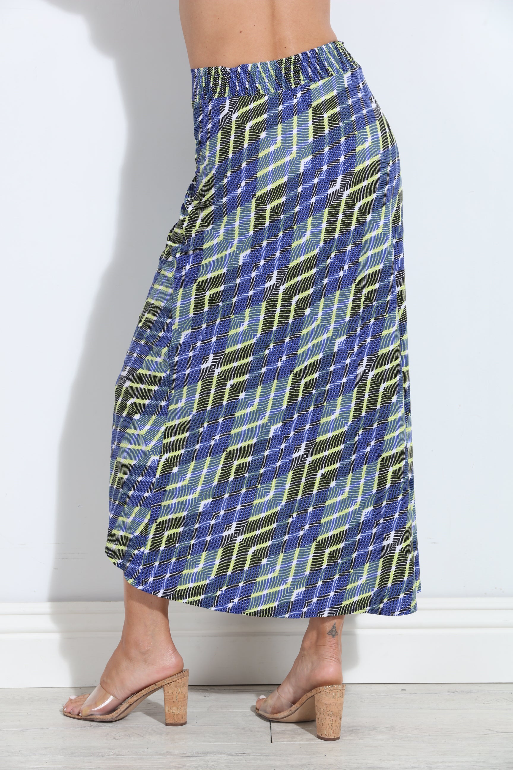 Cedric Faux Wrap Maxi Maxi Skirt