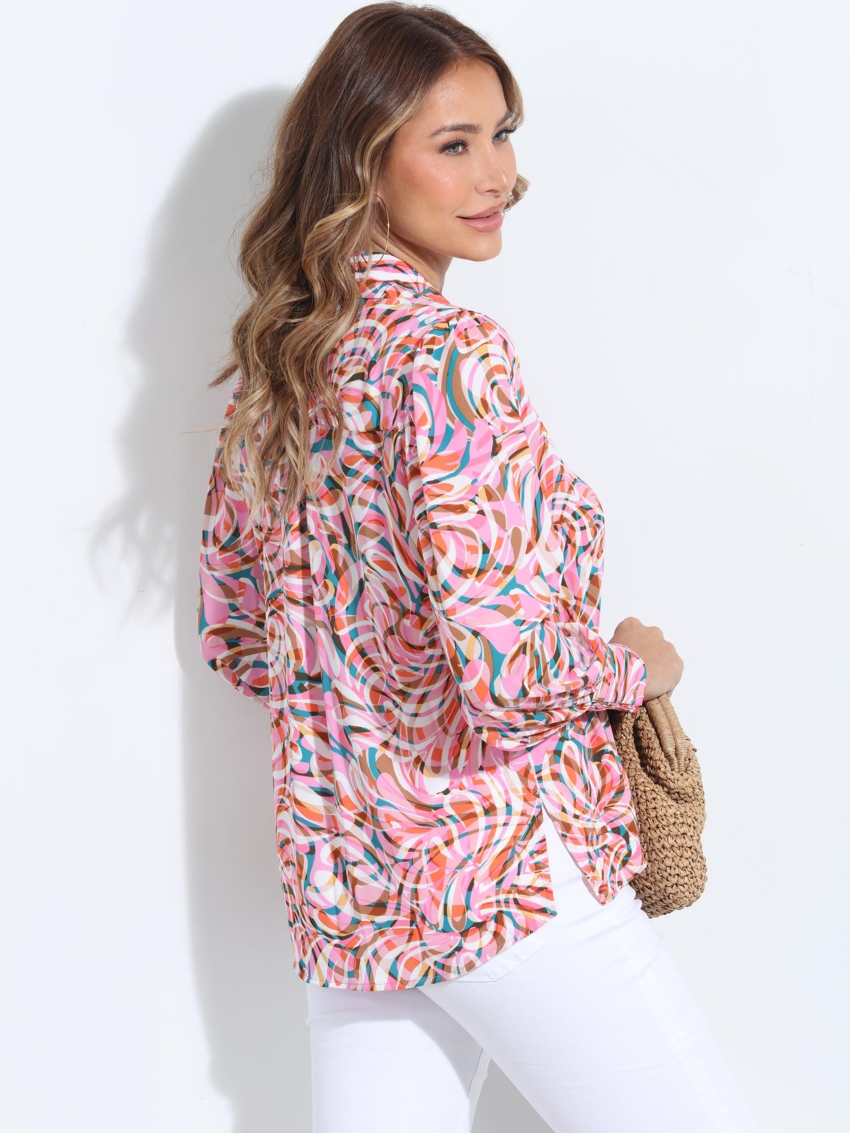 Lola Politan Button Blouse