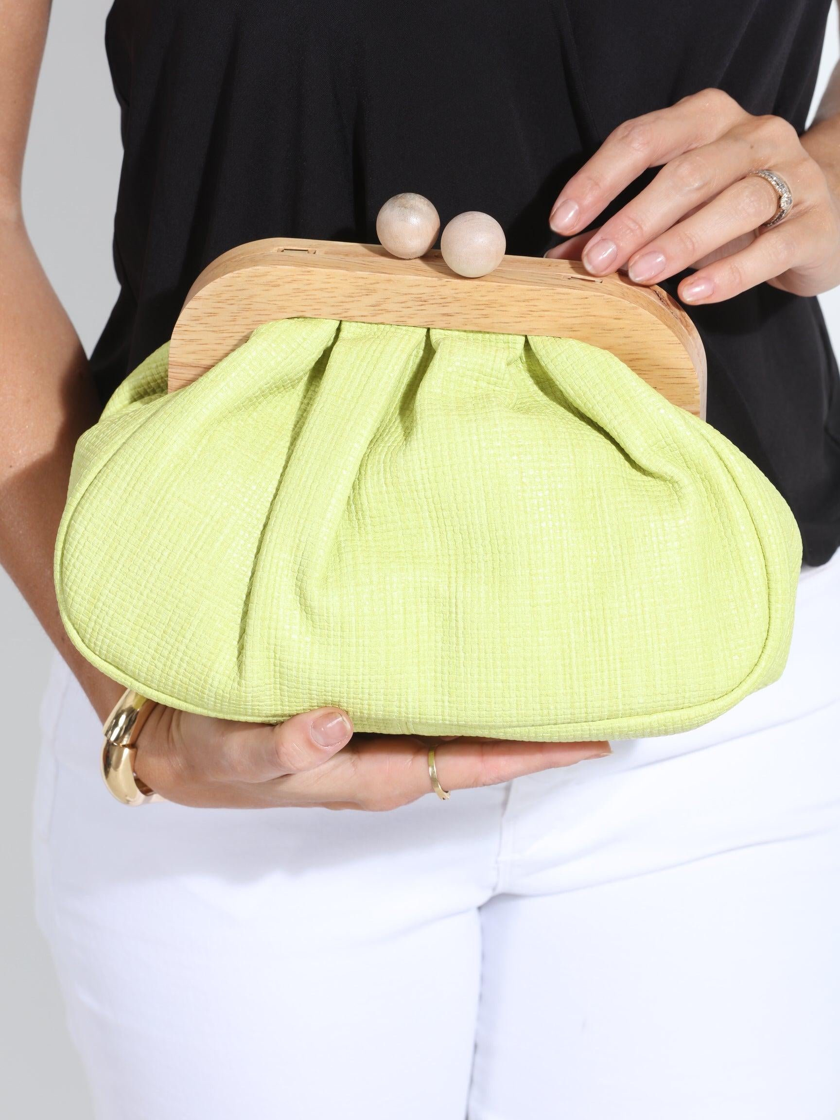 Lime Purse/Clutch FINAL SALE