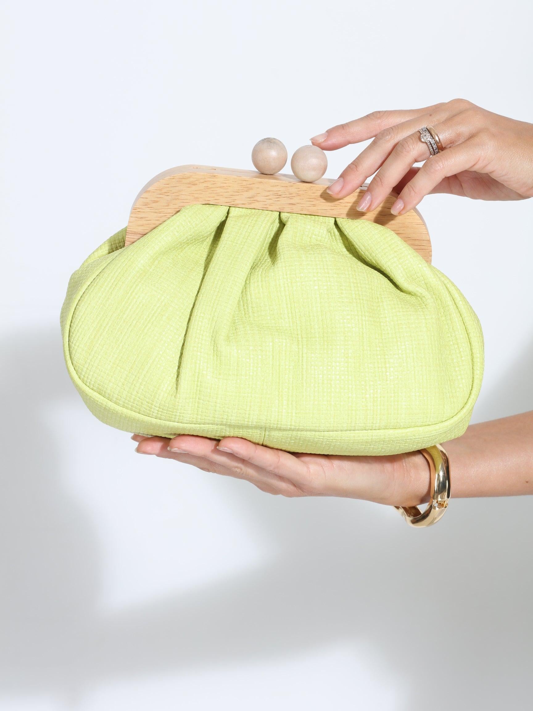 Lime Purse/Clutch FINAL SALE