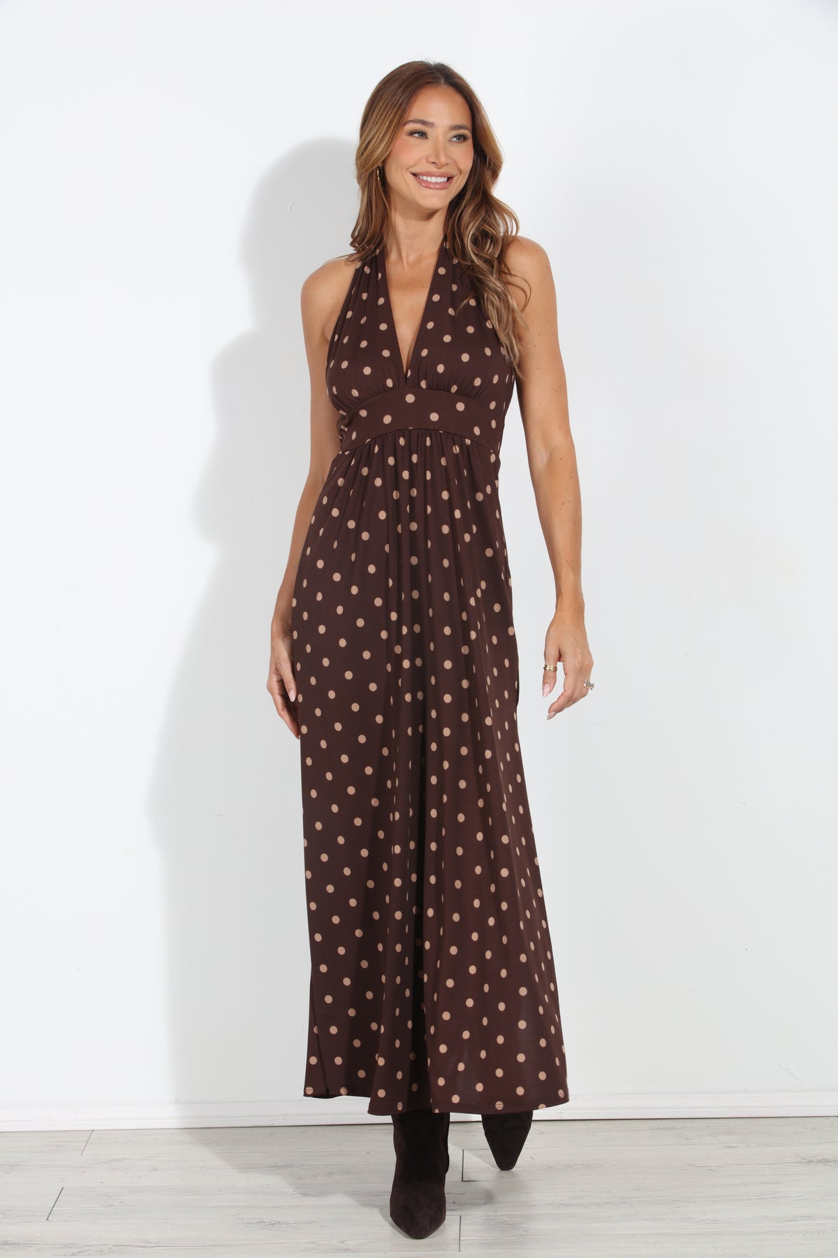 Cameron Stretch Halter Maxi-BEST SELLER